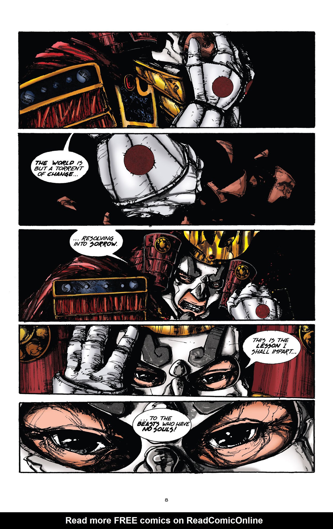 Read online Teenage Mutant Ninja Turtles Legends: Soul's Winter By Michael Zulli comic -  Issue # TPB - 8