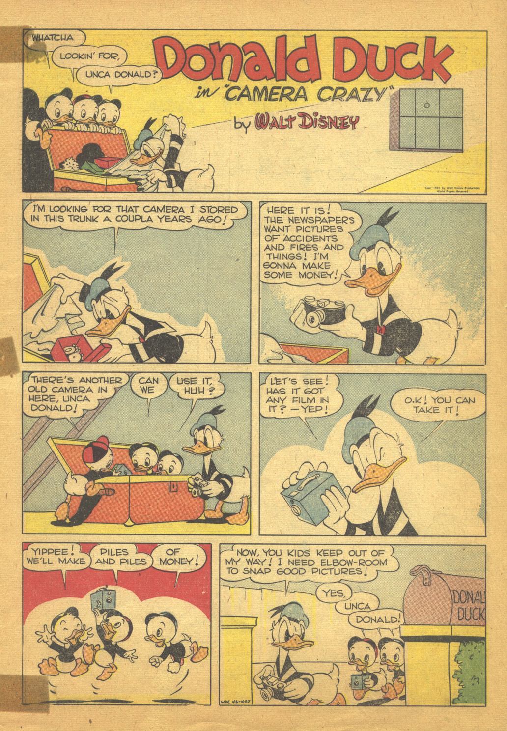 Walt Disney's Comics and Stories issue 46 - Page 3