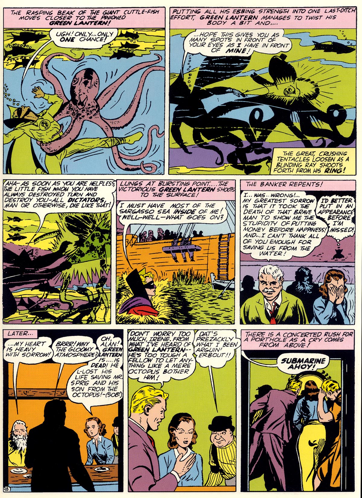 Read online Green Lantern (1941) comic -  Issue #3 - 23