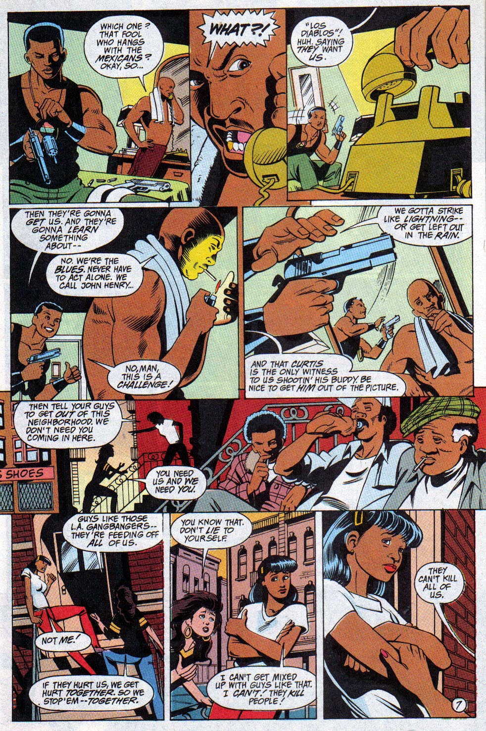 Read online El Diablo (1989) comic -  Issue #11 - 7
