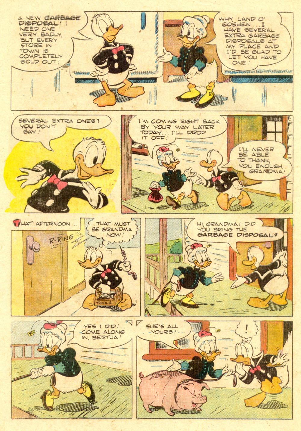 Read online Walt Disney's Comics and Stories comic -  Issue #151 - 38