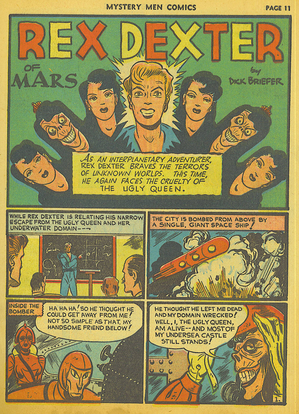 Read online Mystery Men Comics comic -  Issue #23 - 13