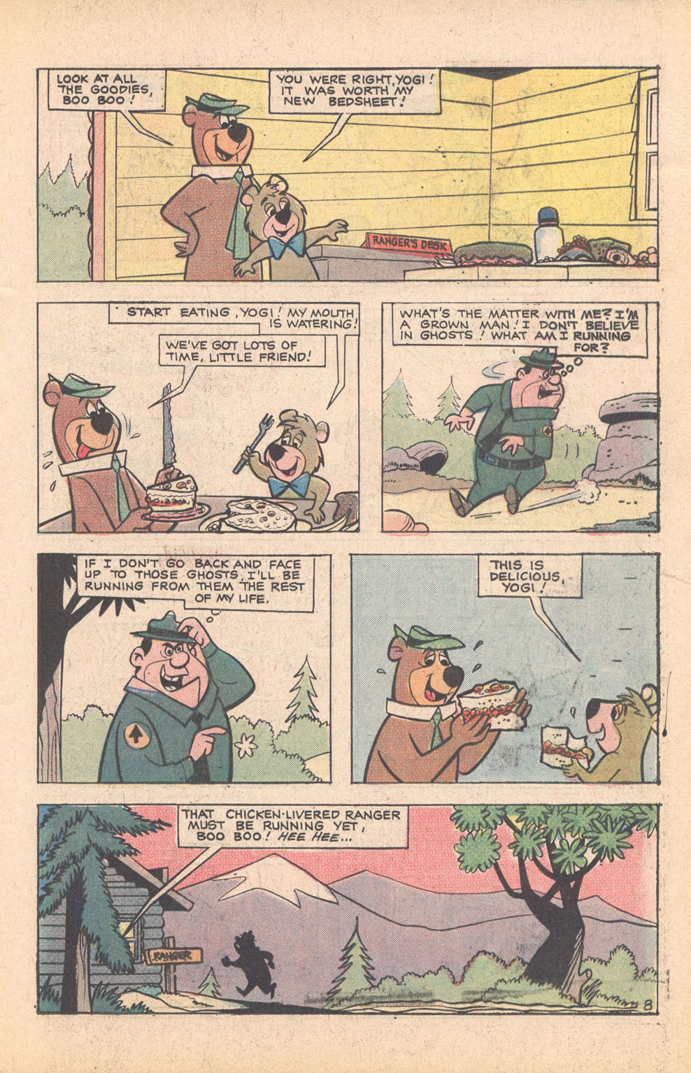 Read online Yogi Bear (1970) comic -  Issue #7 - 11