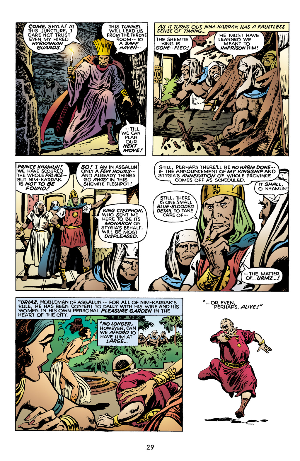 Read online The Chronicles of Conan comic -  Issue # TPB 12 (Part 1) - 30