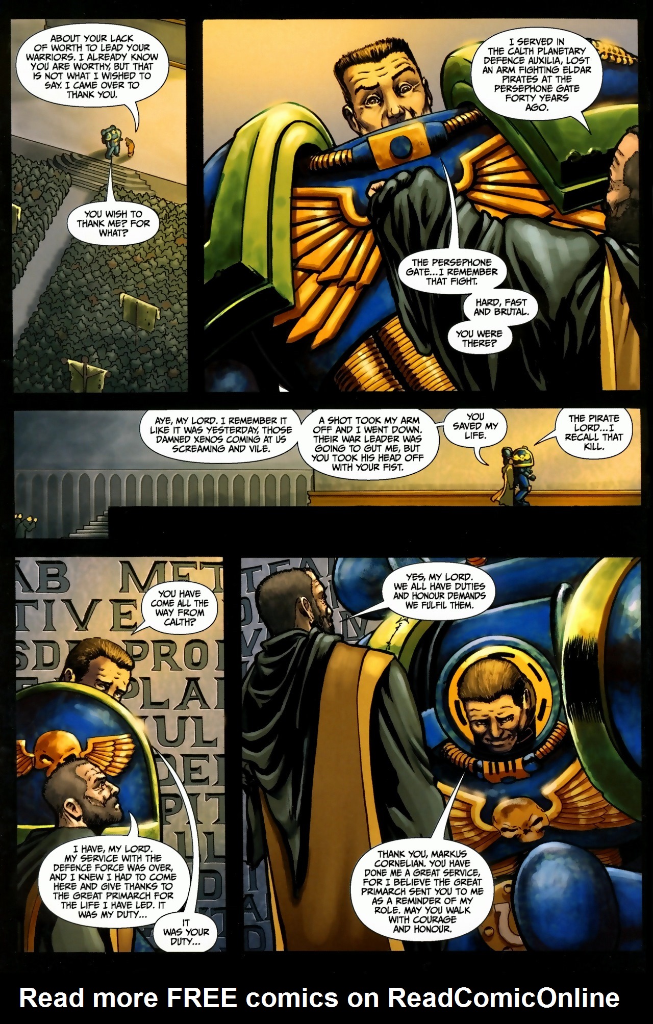 Read online Warhammer 40,000: Defenders of Ultramar comic -  Issue #1 - 15