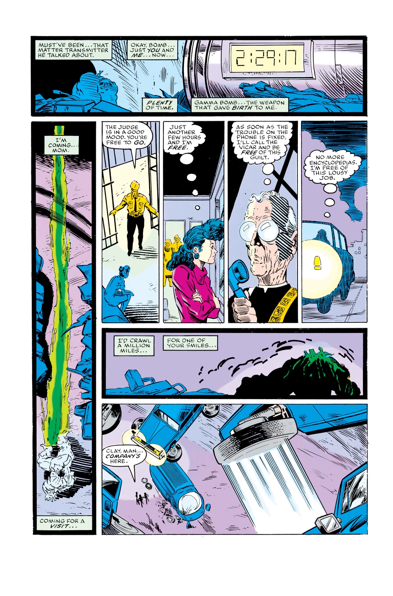 Read online Hulk Visionaries: Peter David comic -  Issue # TPB 2 - 154