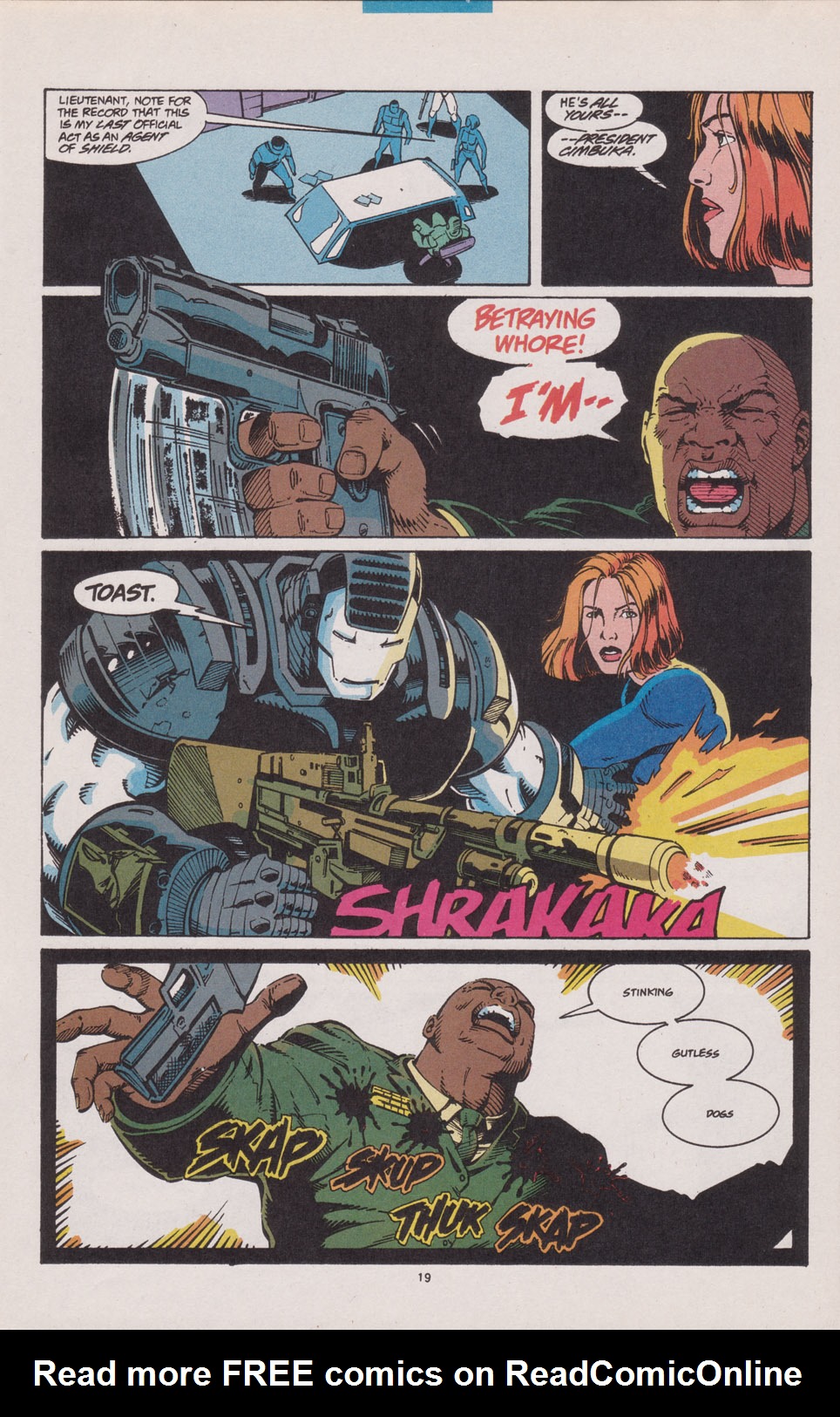 Read online War Machine (1994) comic -  Issue #4 - 16
