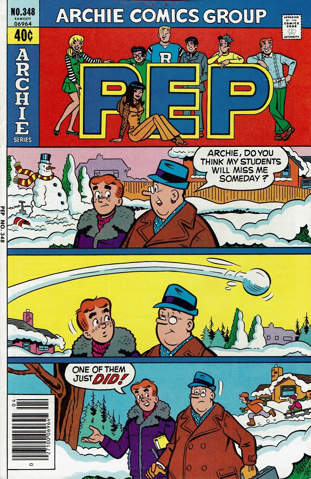 Read online Pep Comics comic -  Issue #348 - 1
