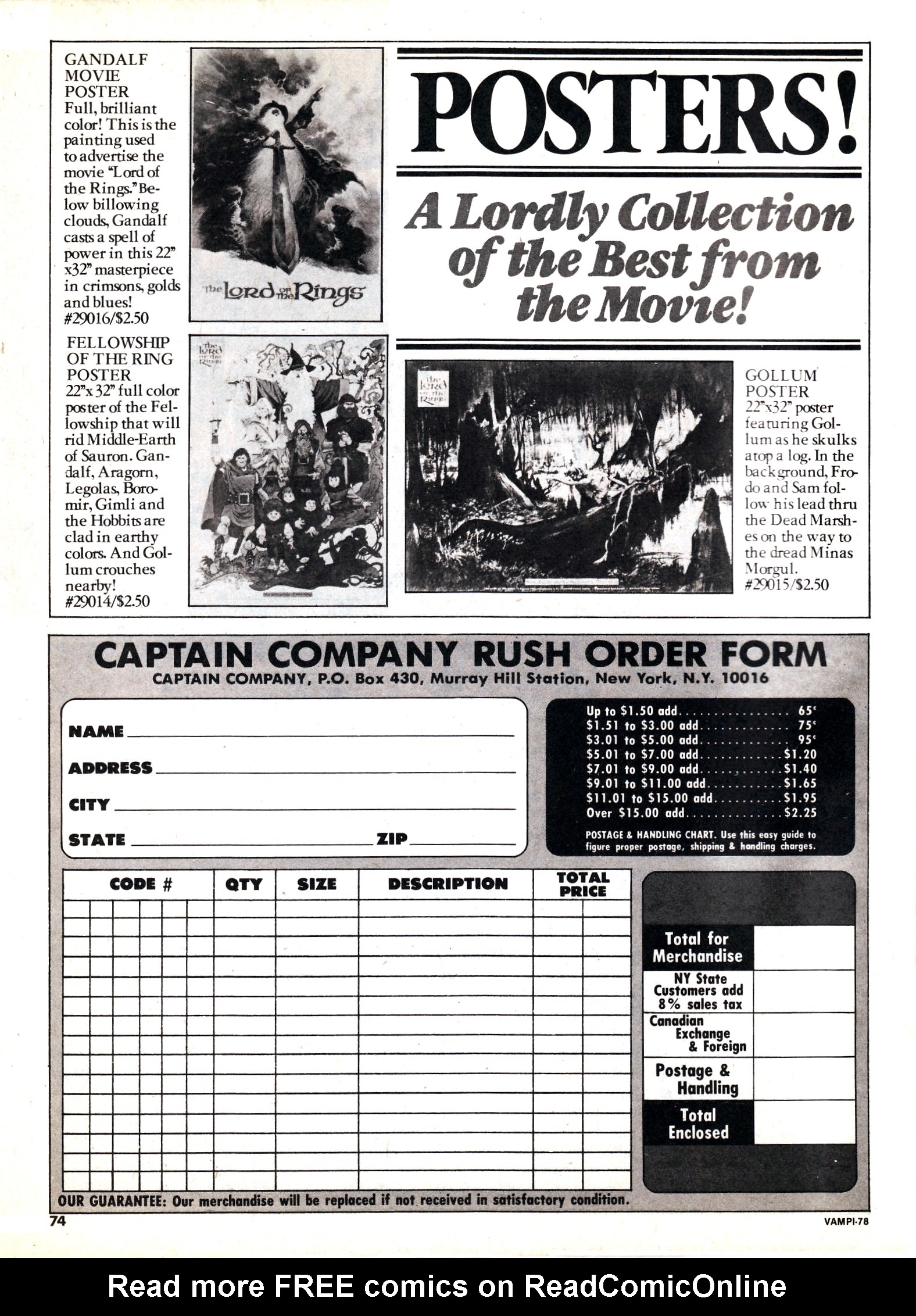 Read online Vampirella (1969) comic -  Issue #78 - 73