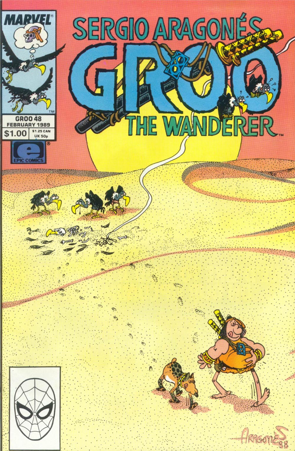 Read online Sergio Aragonés Groo the Wanderer comic -  Issue #48 - 1