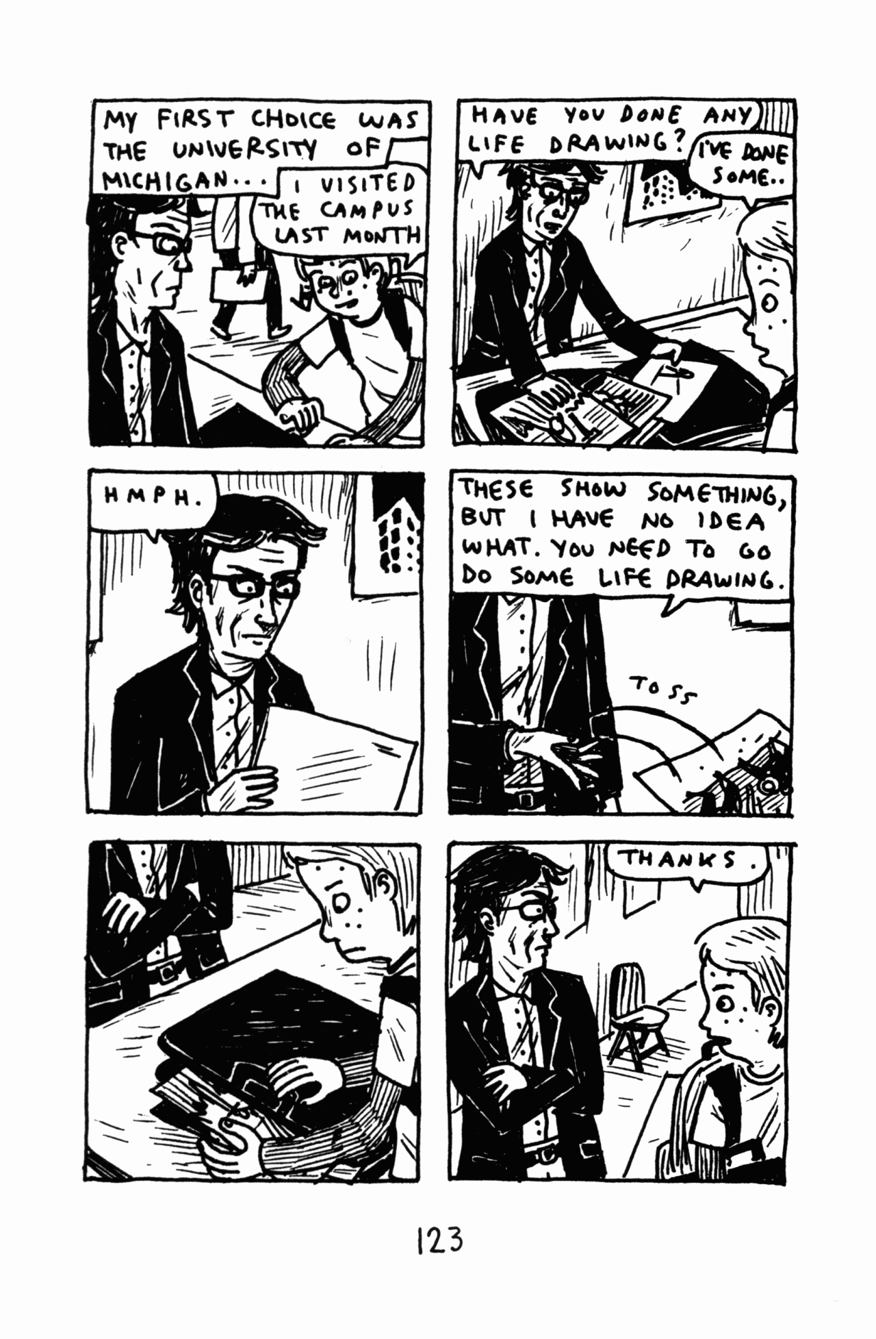 Read online Funny Misshapen Body: A Memoir comic -  Issue # TPB (Part 2) - 24