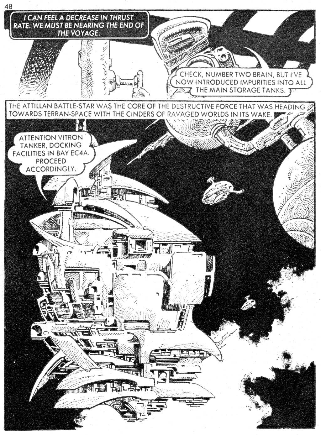 Read online Starblazer comic -  Issue #87 - 48