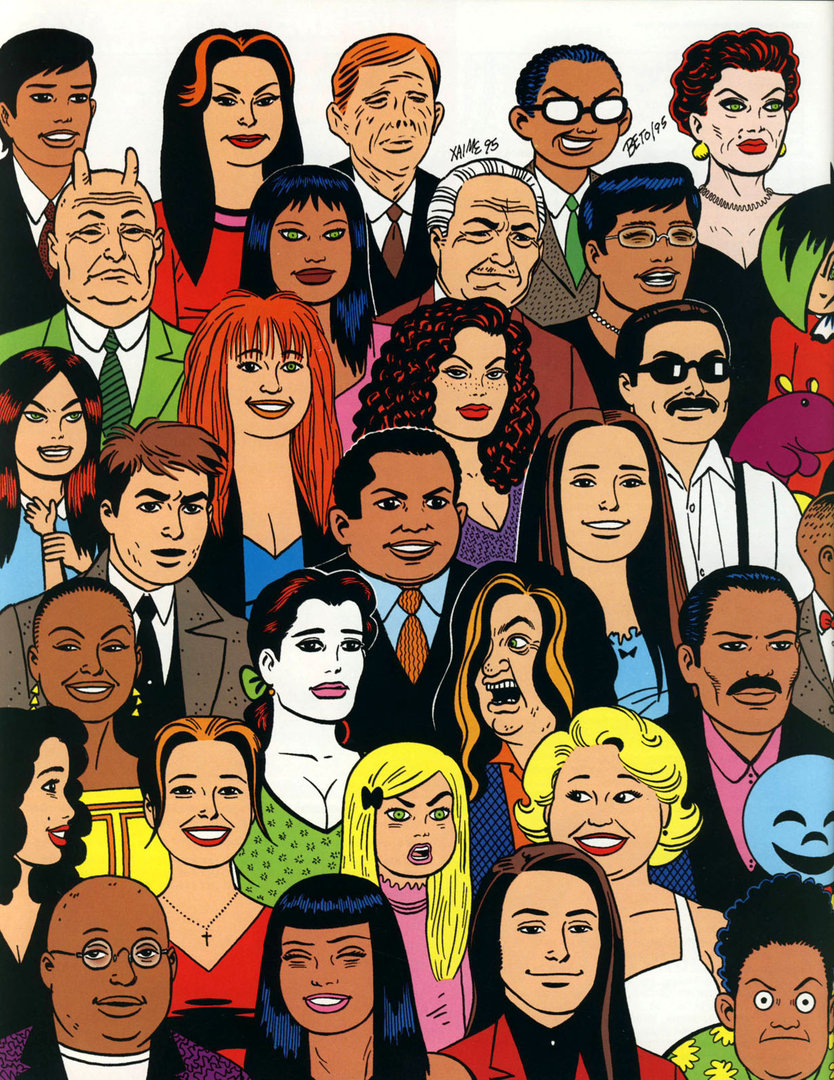 Read online Love and Rockets (1982) comic -  Issue #50 - 60