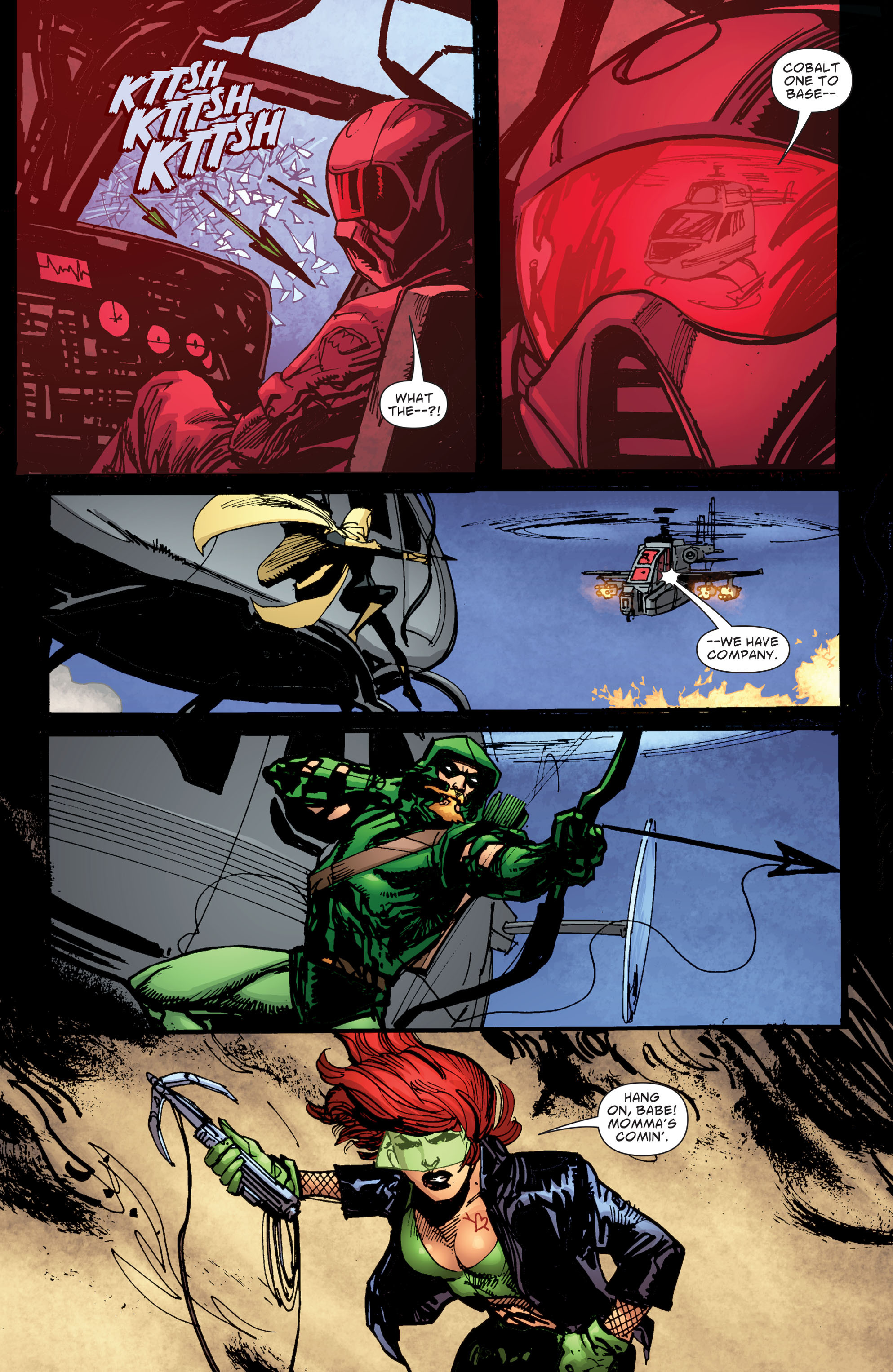 Read online Green Arrow/Black Canary comic -  Issue #29 - 16