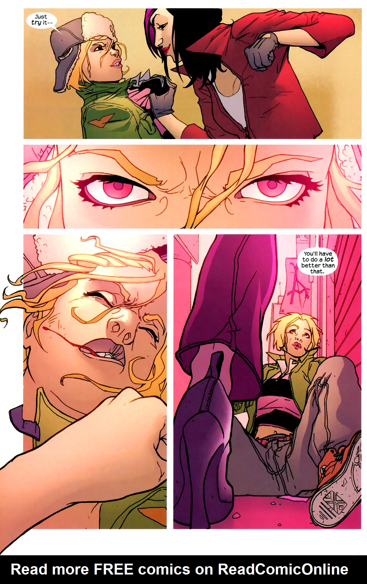 Read online NYX: No Way Home comic -  Issue #4 - 21