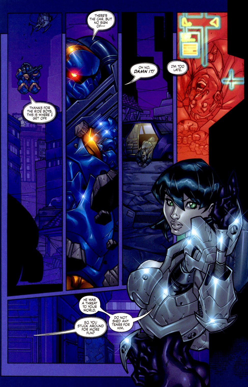 Read online E.V.E. ProtoMecha comic -  Issue #3 - 16