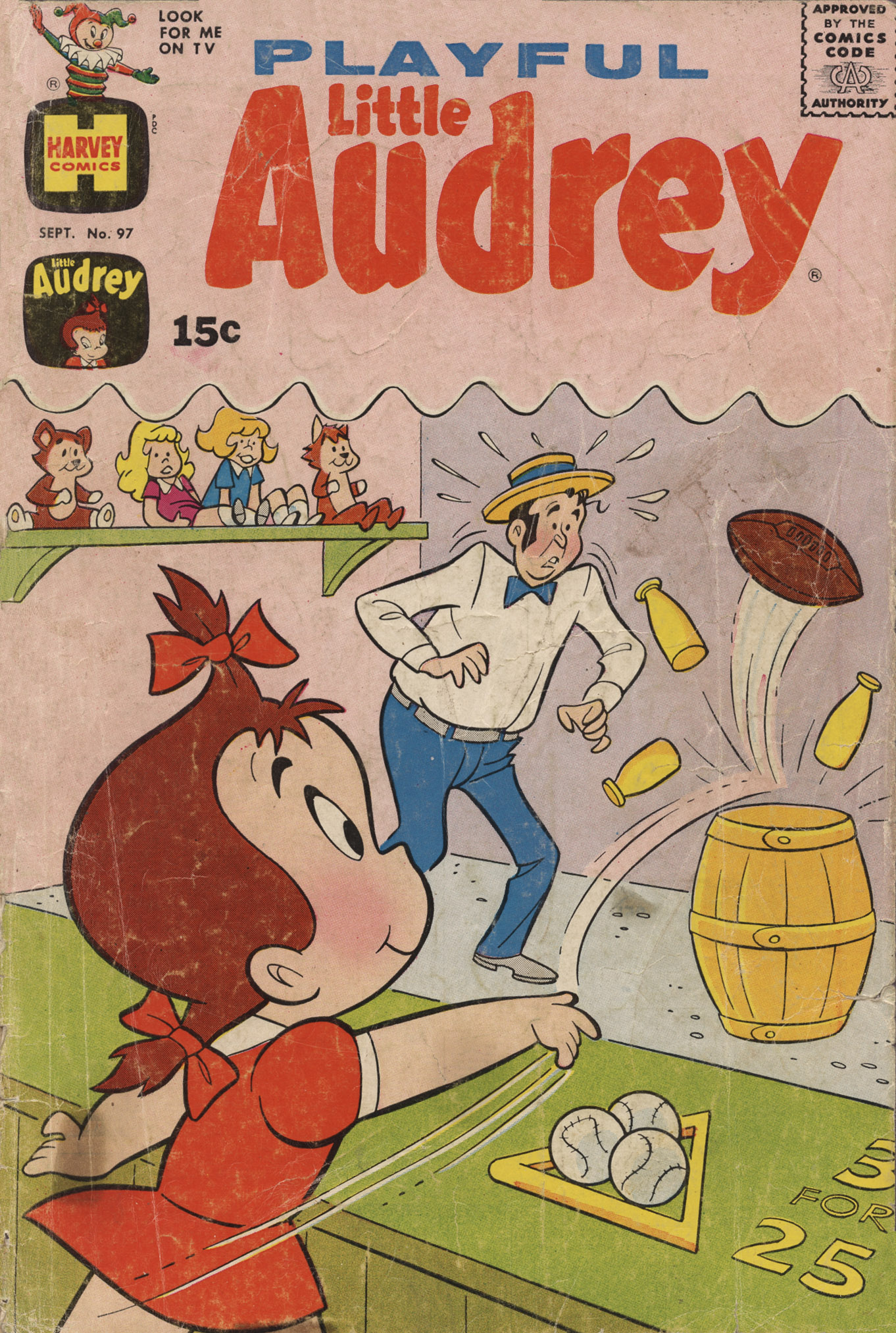 Read online Playful Little Audrey comic -  Issue #97 - 1