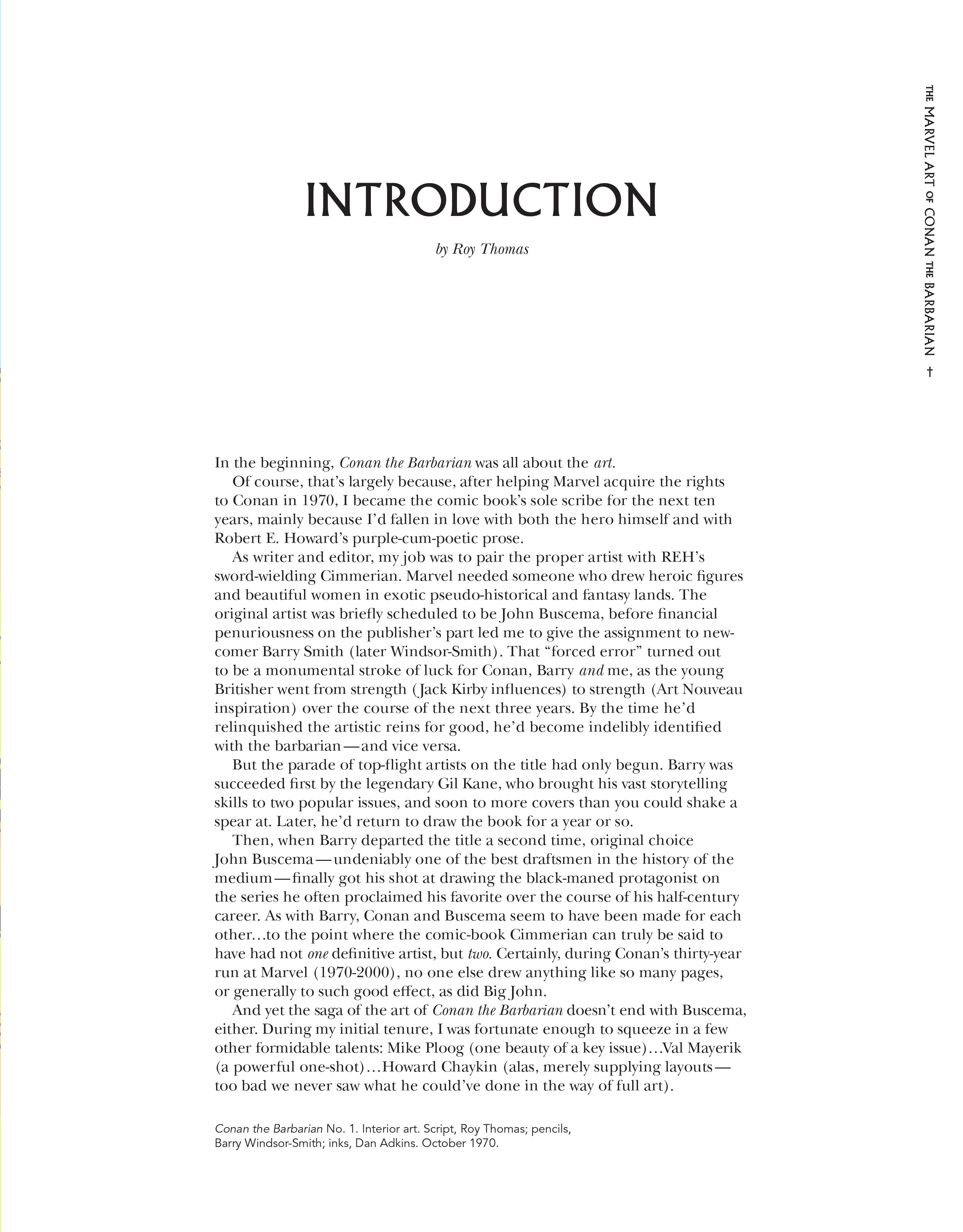 Read online Marvel Art of Conan the Barbarian comic -  Issue # TPB (Part 1) - 5