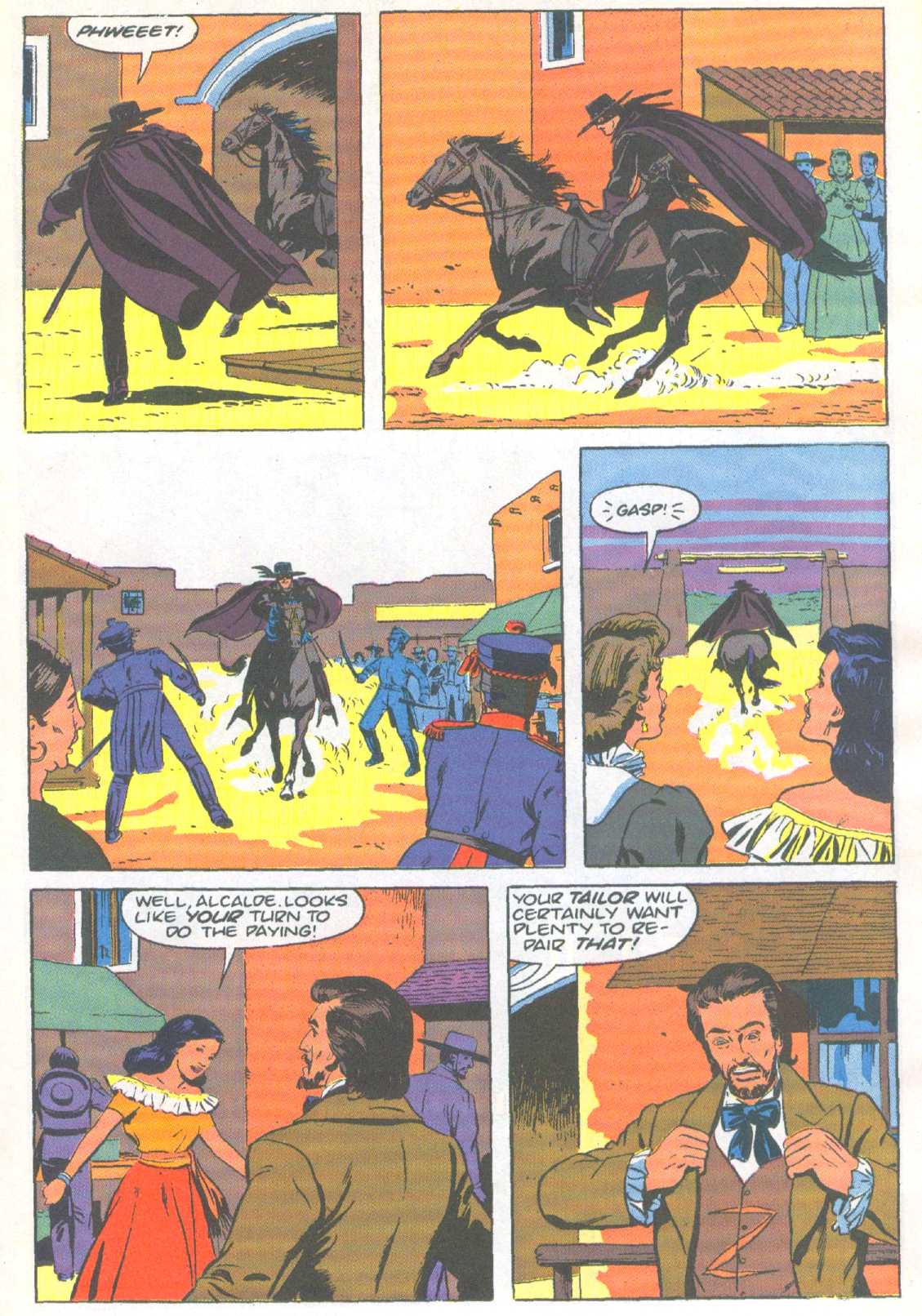 Read online Zorro (1990) comic -  Issue #6 - 12