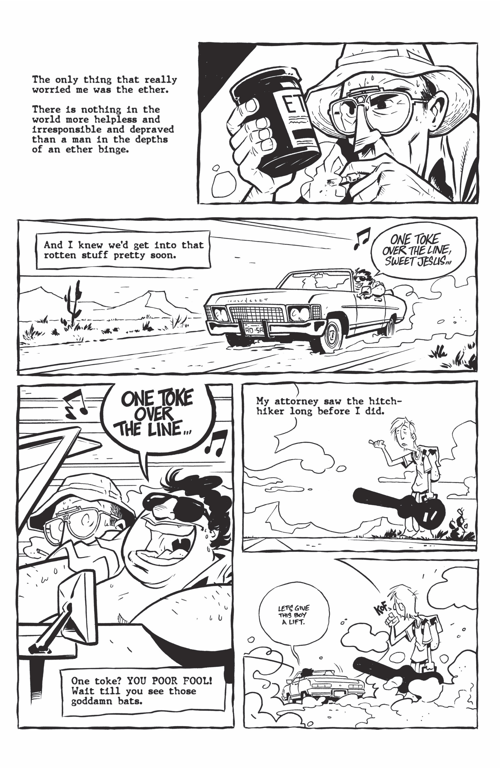 Read online Hunter S. Thompson's Fear and Loathing in Las Vegas comic -  Issue #1 - 7