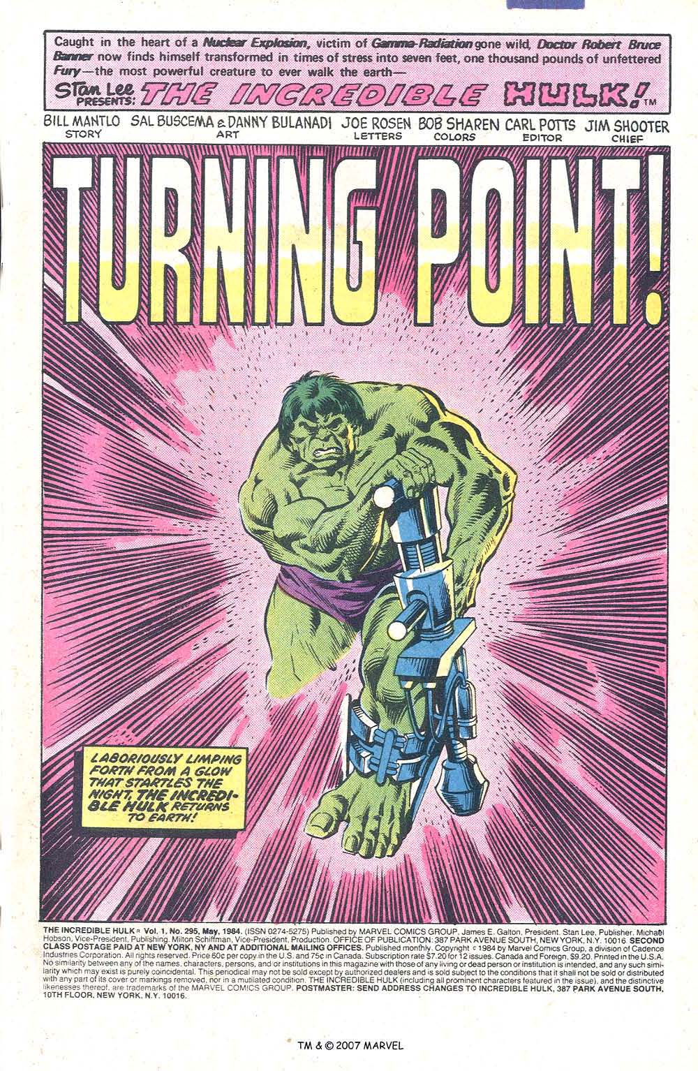 Read online The Incredible Hulk (1968) comic -  Issue #295 - 3