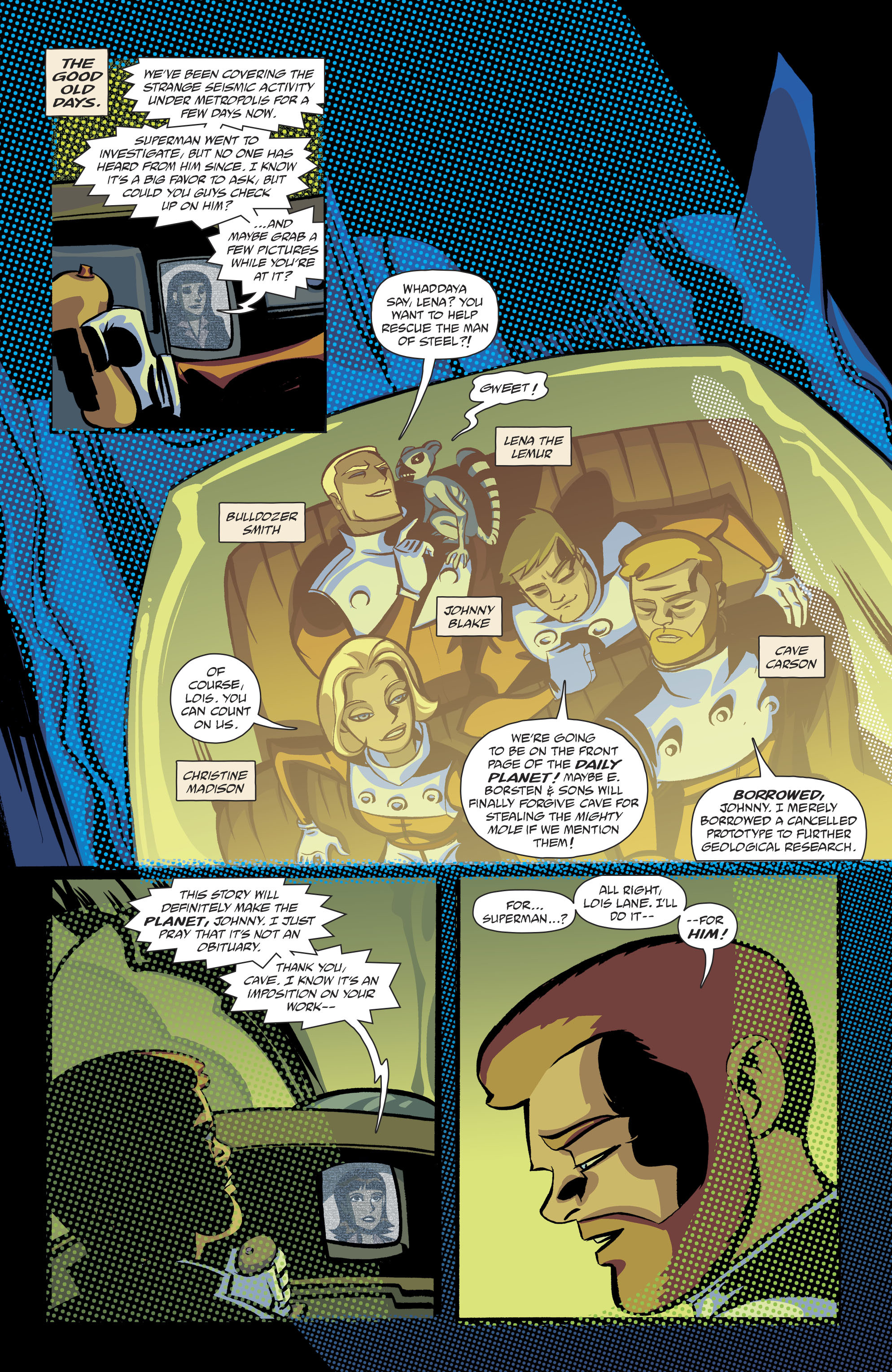 Read online Cave Carson Has a Cybernetic Eye comic -  Issue #7 - 4