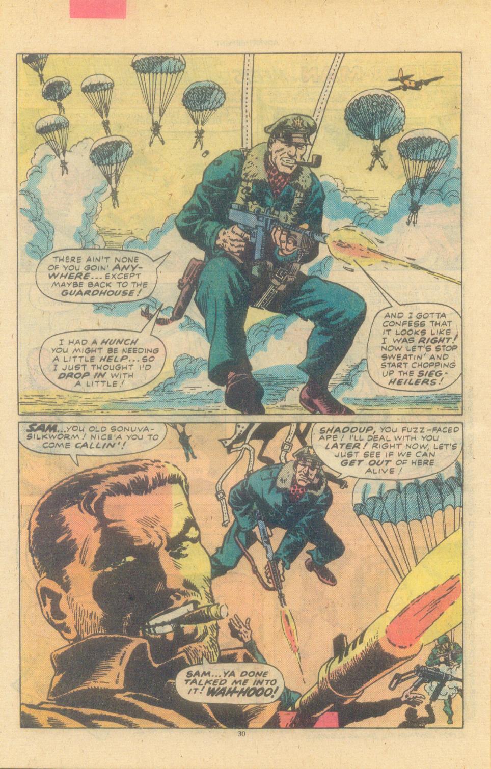 Read online Sgt. Fury comic -  Issue #155 - 32