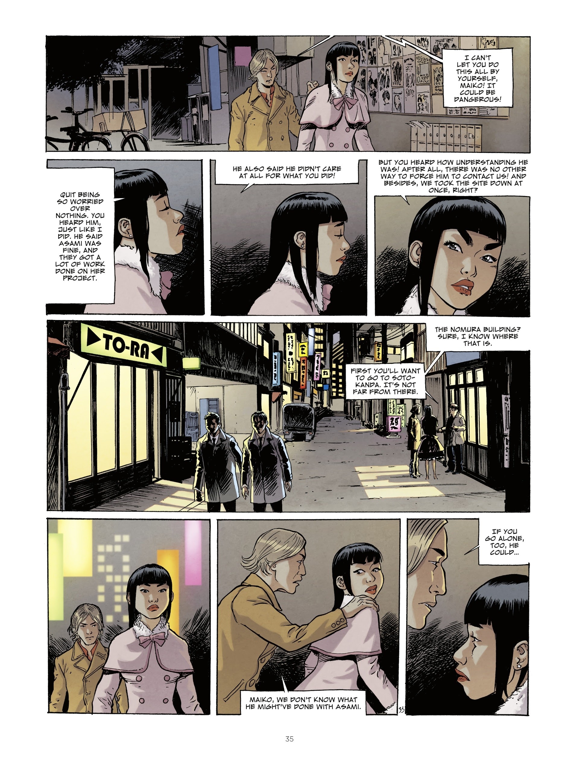 Read online Otaku Blue comic -  Issue #2 - 35