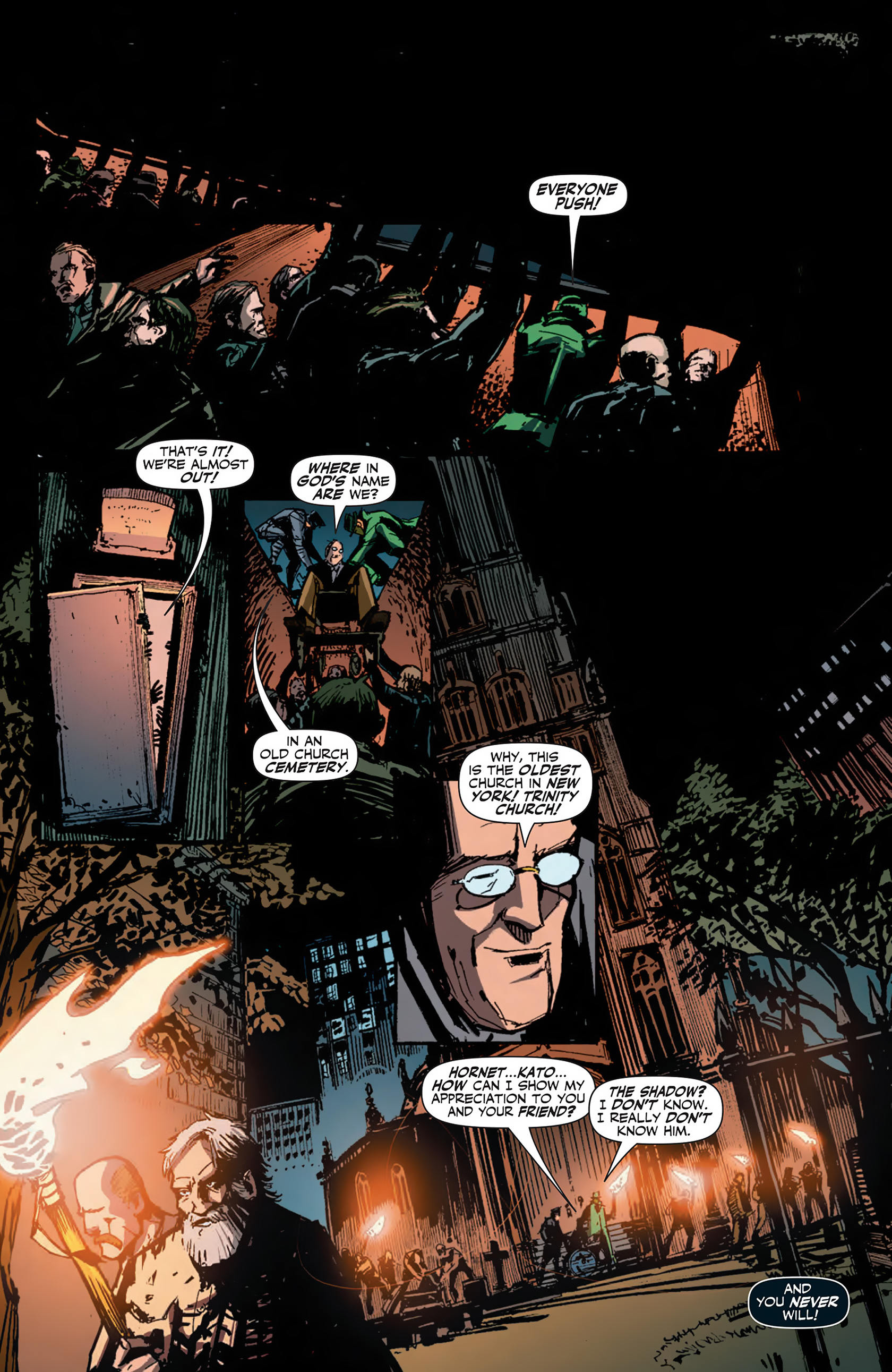 Read online The Shadow/Green Hornet: Dark Nights comic -  Issue #5 - 23