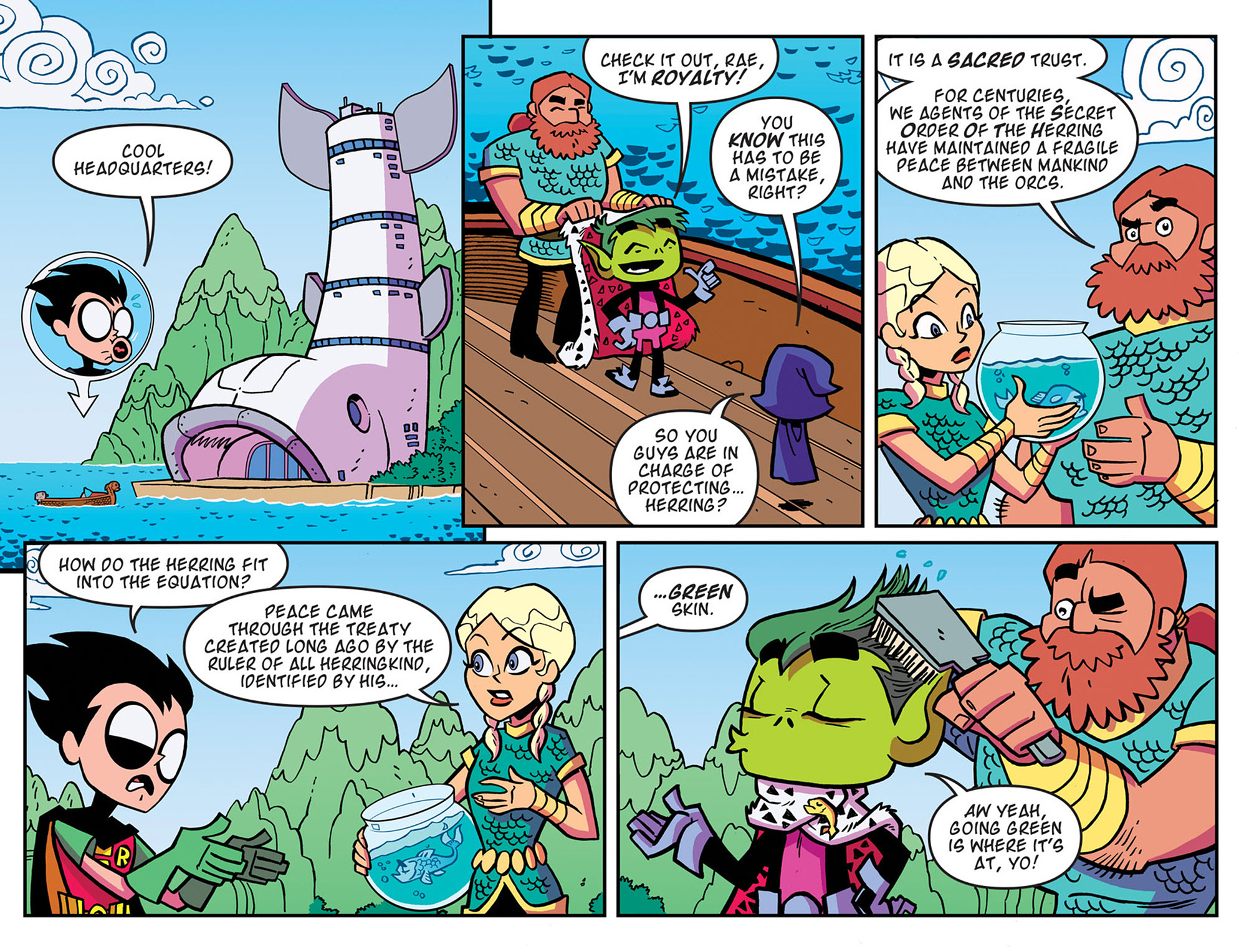 Read online Teen Titans Go! (2013) comic -  Issue #38 - 16