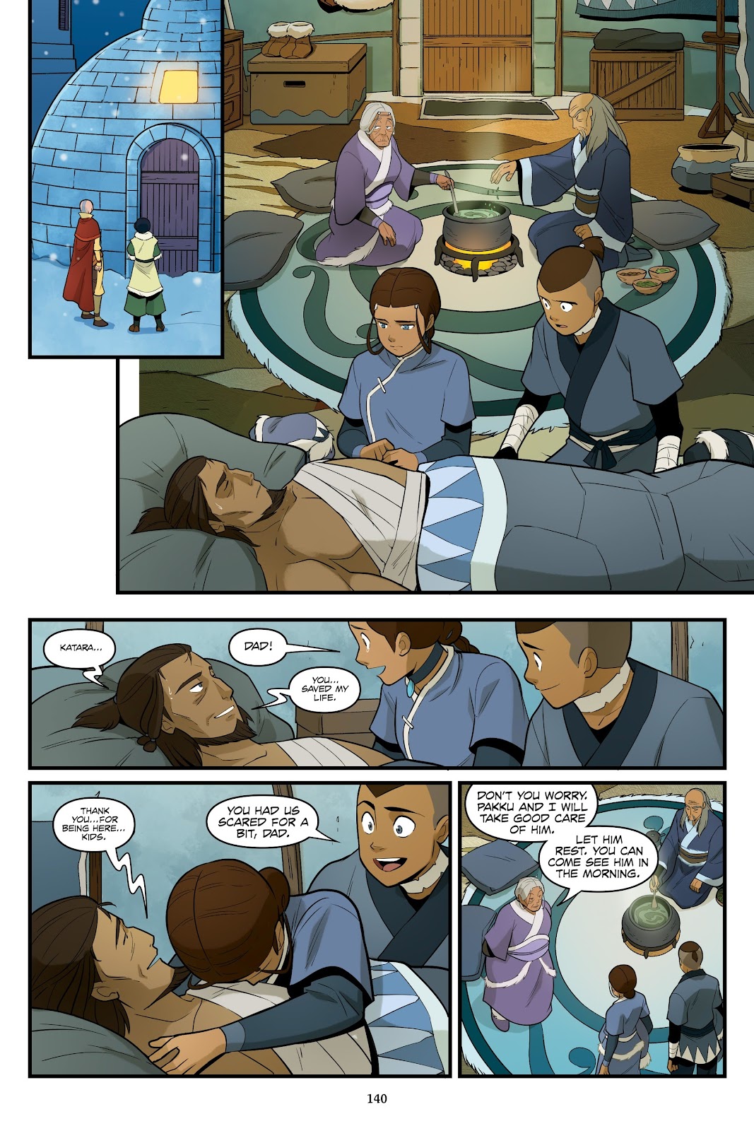 Avatar: The Last Airbender--North and South Omnibus issue TPB (Part 2) - Page 37