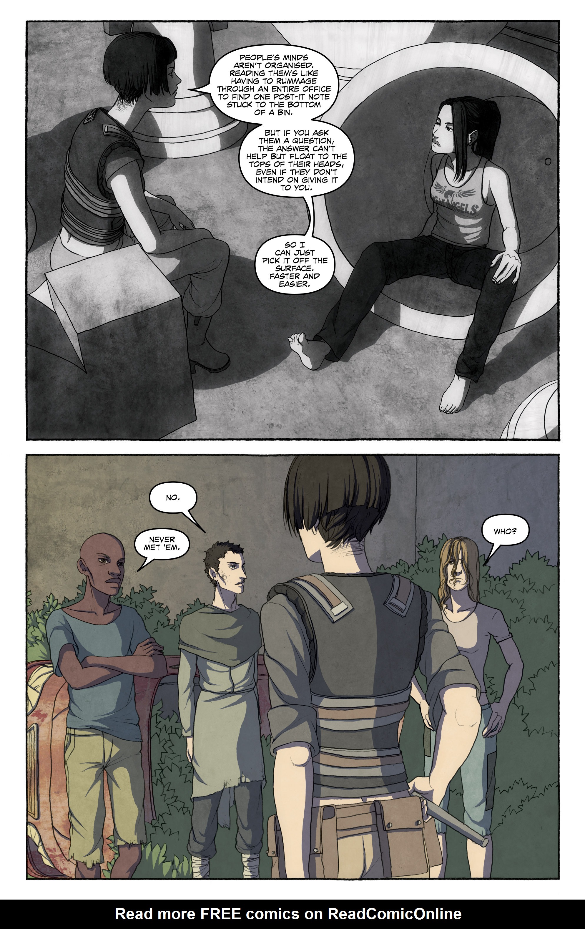 Read online FreakAngels comic -  Issue #3 - 100