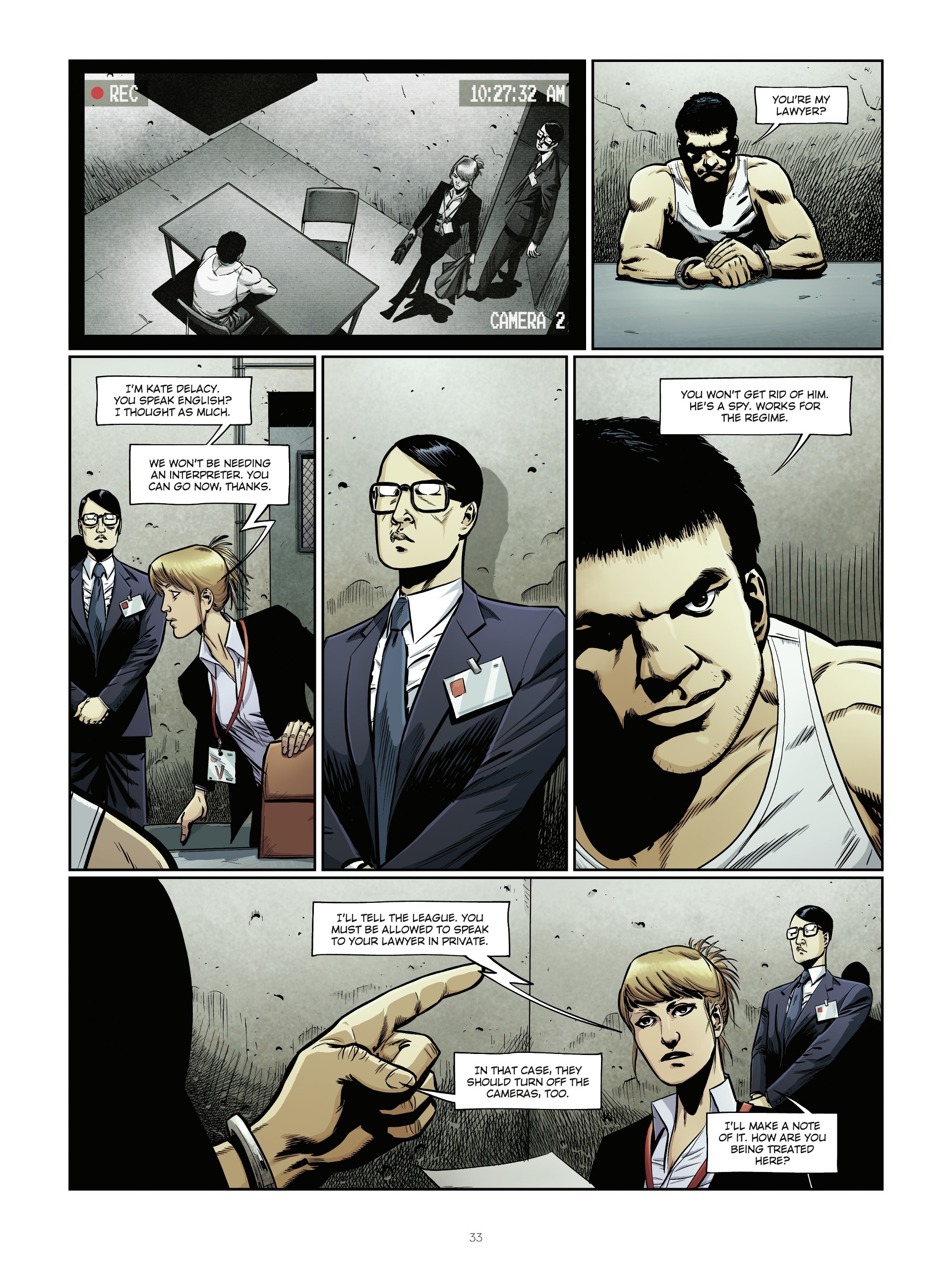 Read online Hedge Fund comic -  Issue #6 - 32