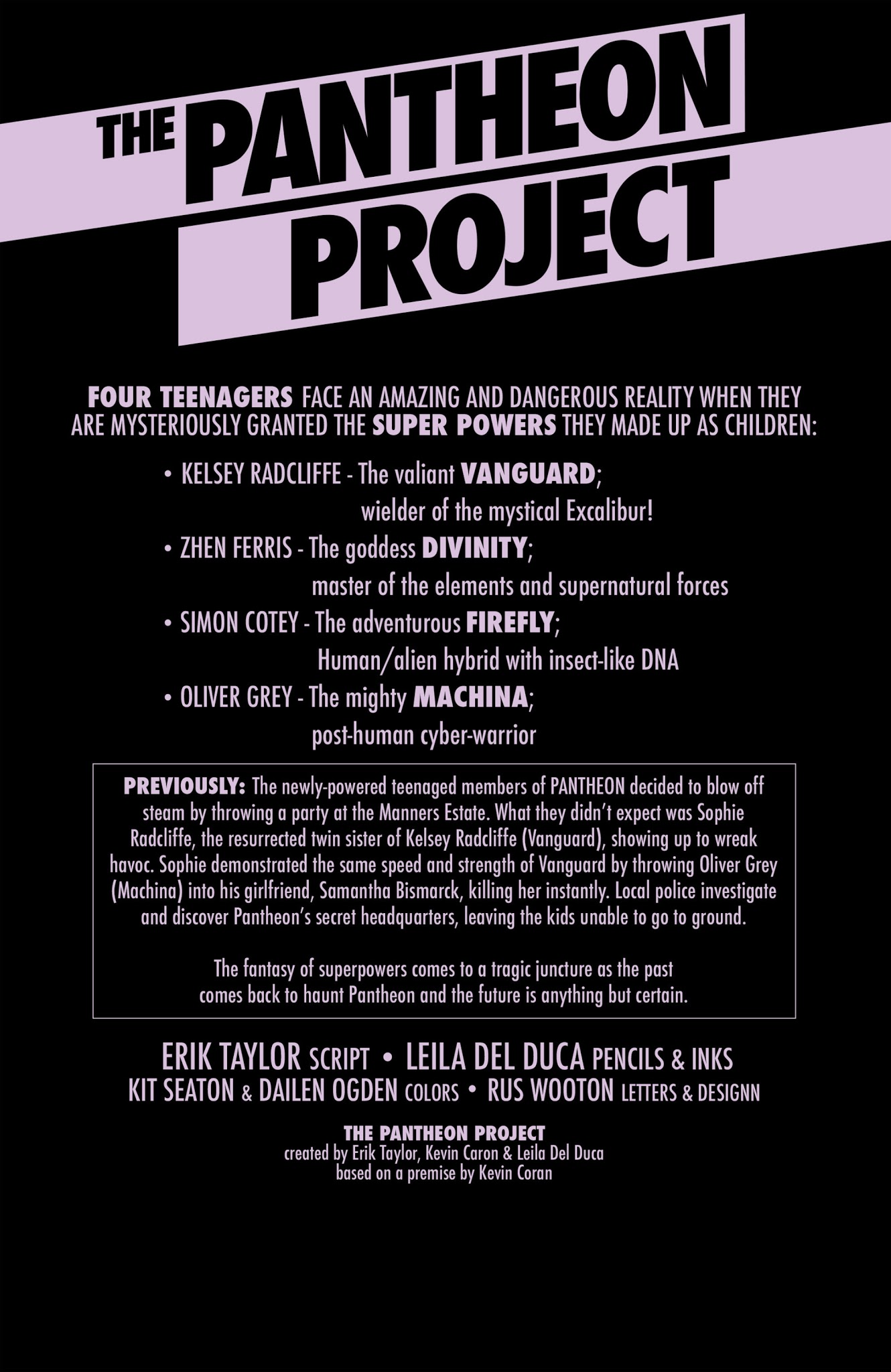 Read online The Pantheon Project comic -  Issue #3 - 2