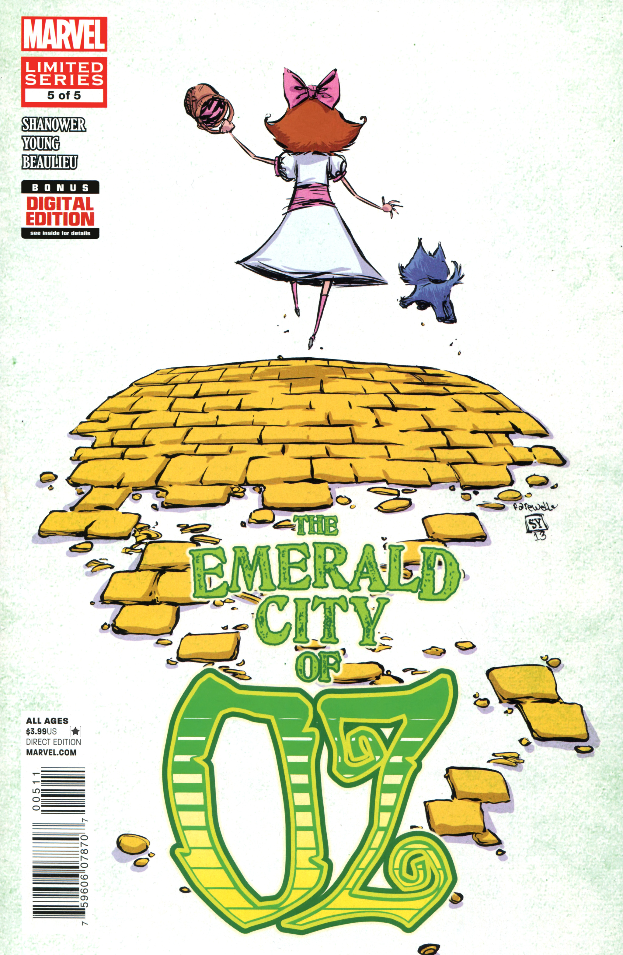 Read online The Emerald City of Oz comic -  Issue #5 - 1