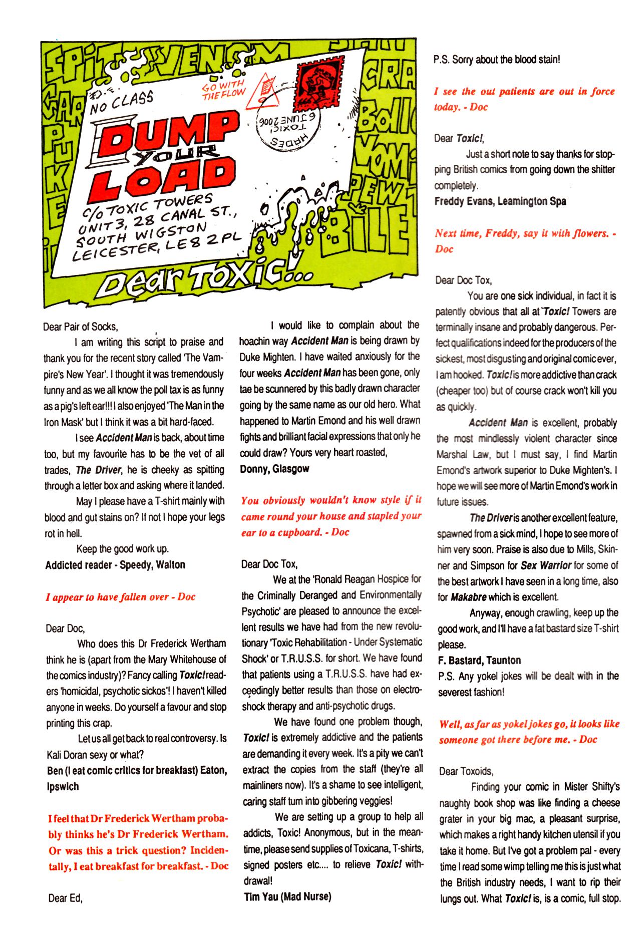 Read online Toxic! comic -  Issue #14 - 34