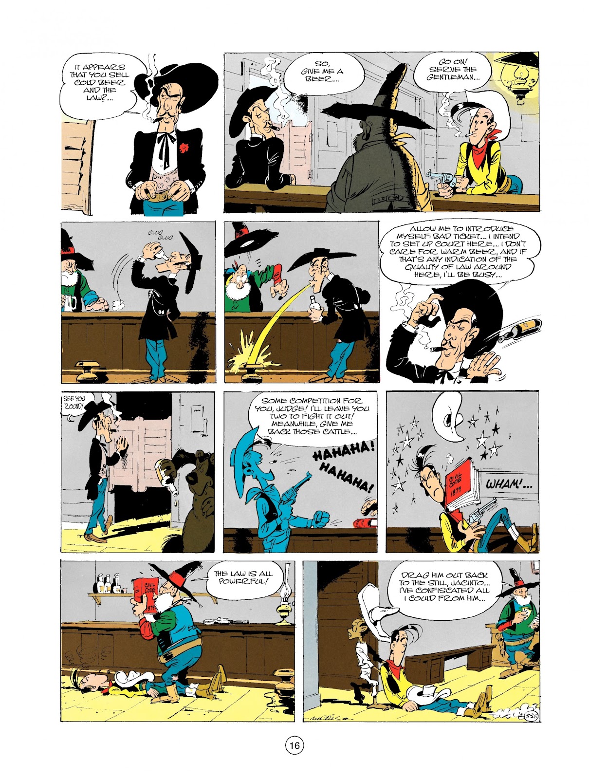 A Lucky Luke Adventure issue 24 - Page 16