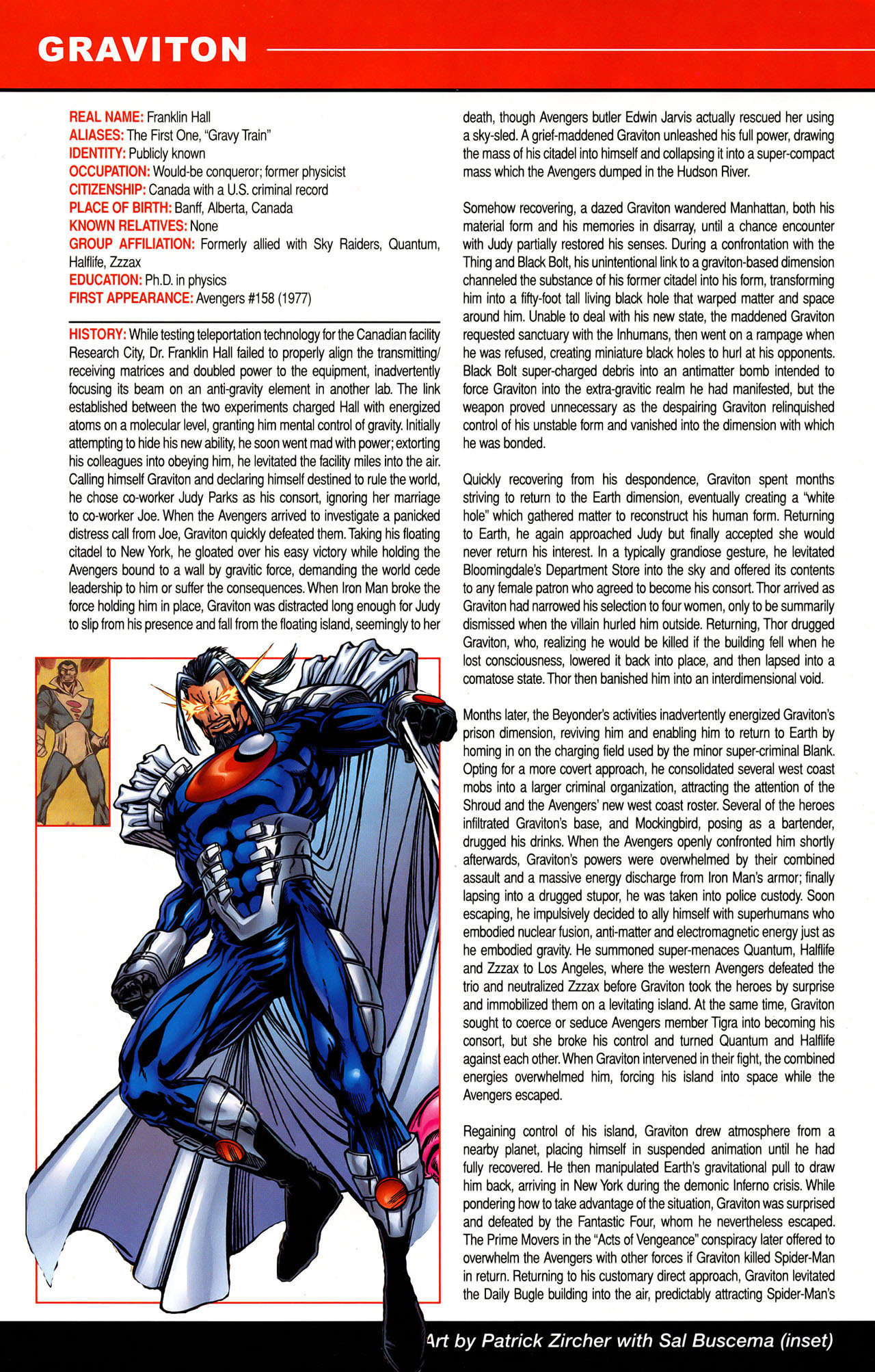 Read online All-New Official Handbook of the Marvel Universe A to Z: Update comic -  Issue #1 - 15