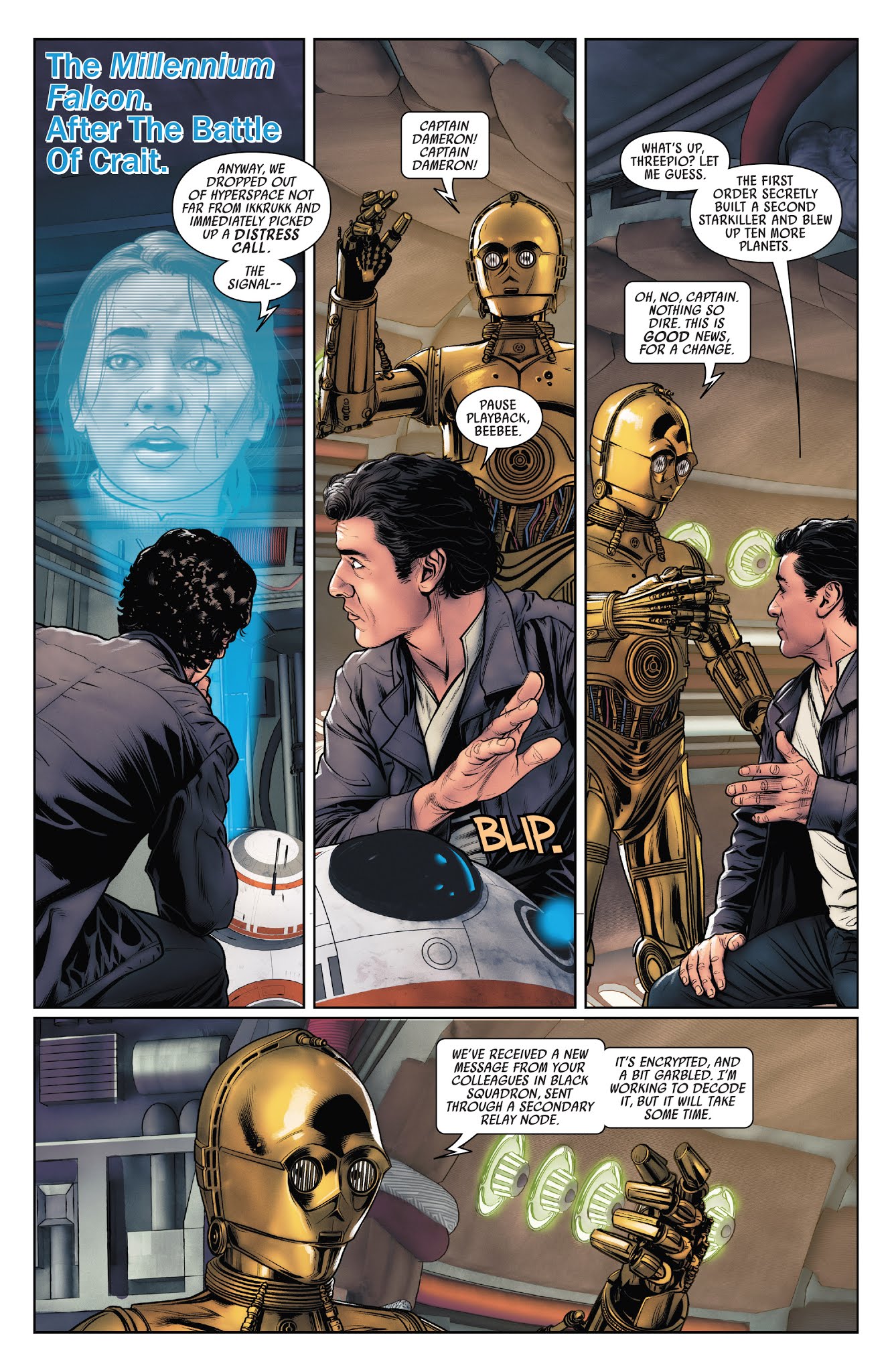 Read online Star Wars: Poe Dameron comic -  Issue #30 - 4