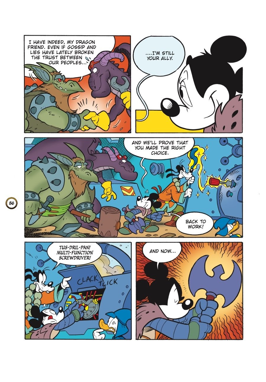 Read online Wizards of Mickey (2020) comic -  Issue # TPB 4 (Part 1) - 88