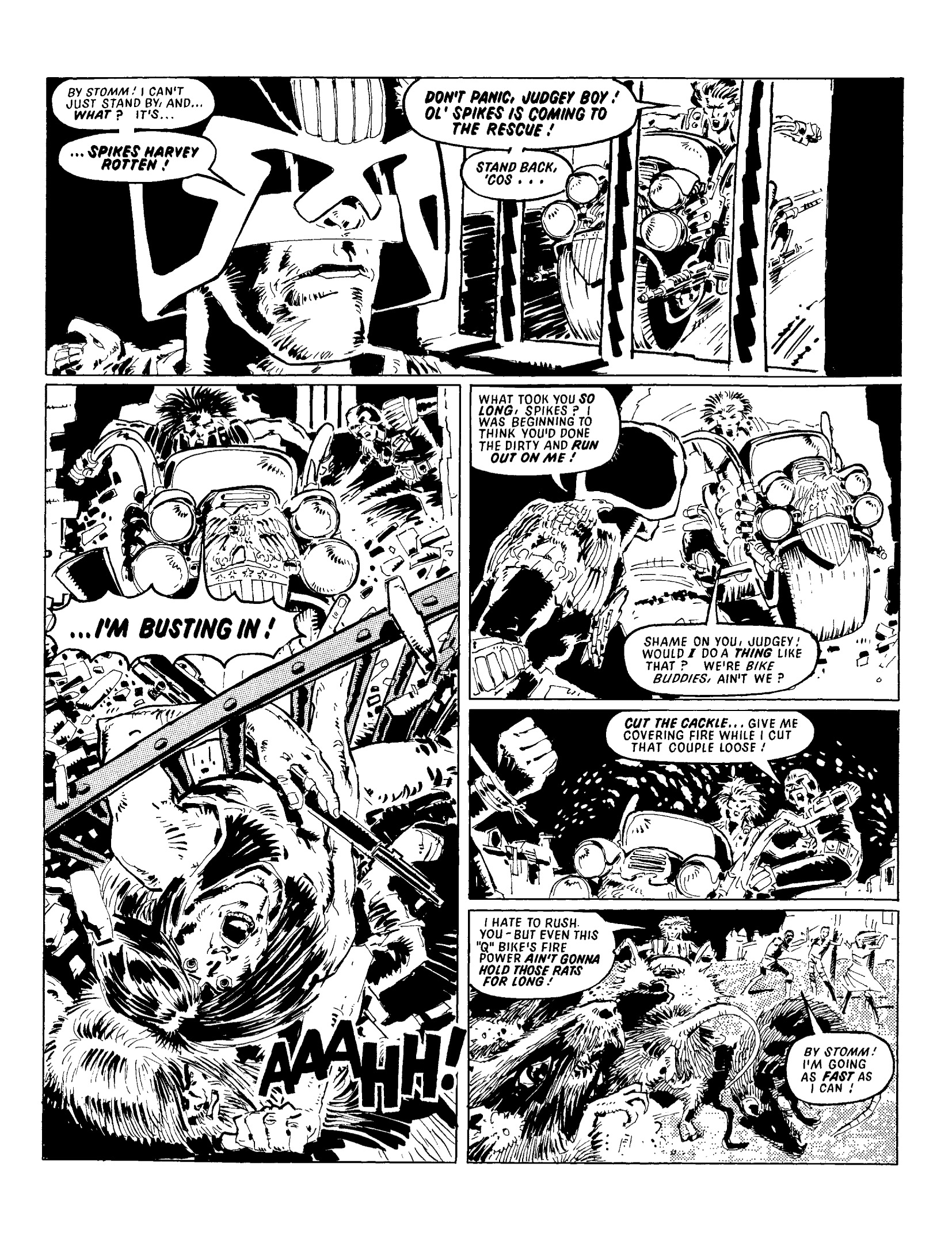 Read online Judge Dredd: The Cursed Earth Uncensored comic -  Issue # TPB - 28