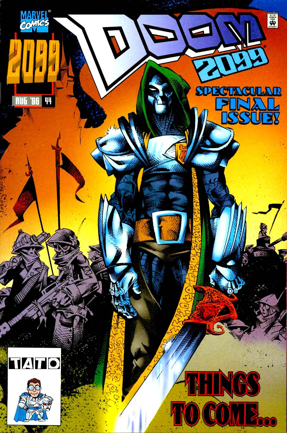 Read online Doom 2099 comic -  Issue #44 - 1