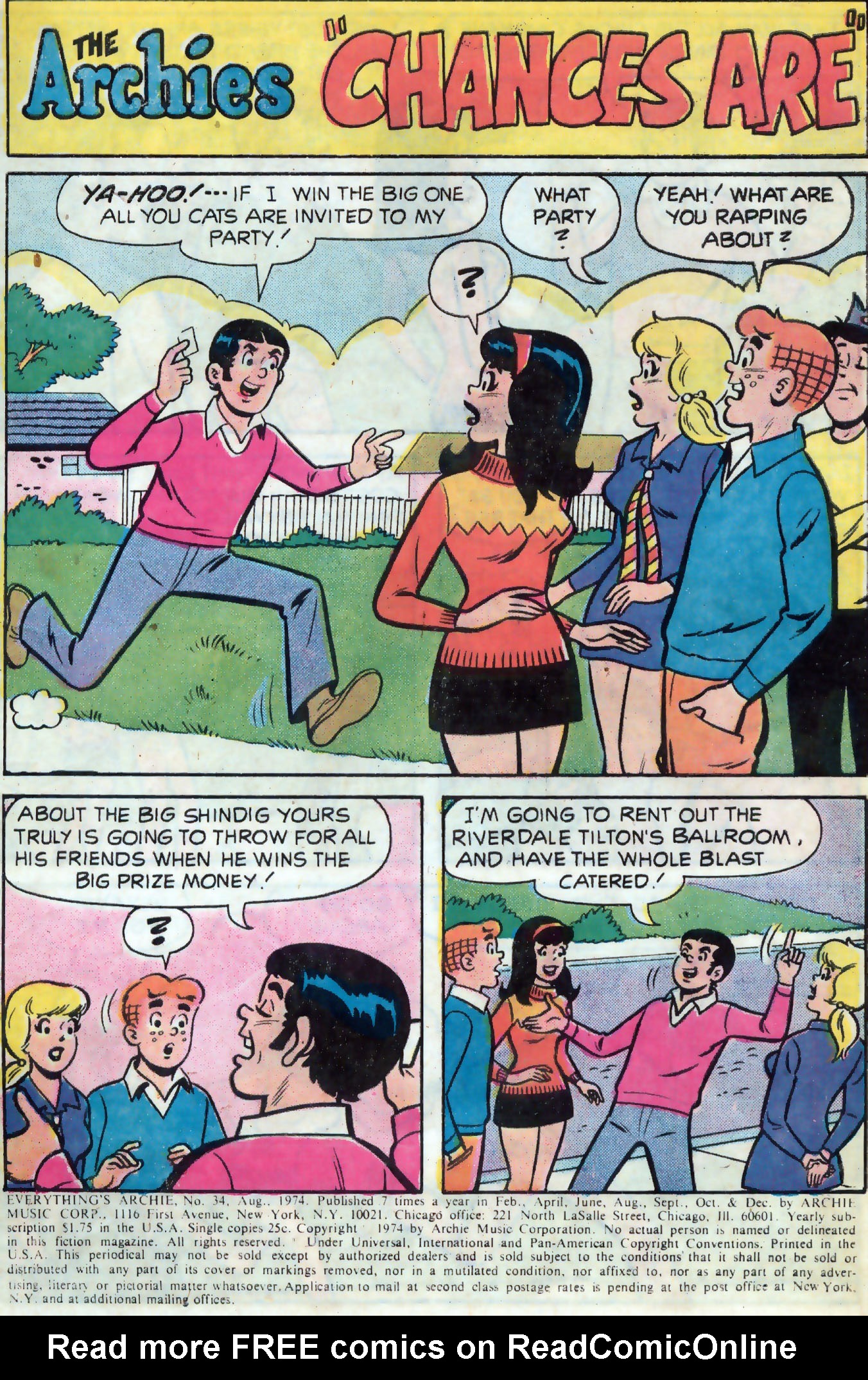 Read online Everything's Archie comic -  Issue #34 - 2
