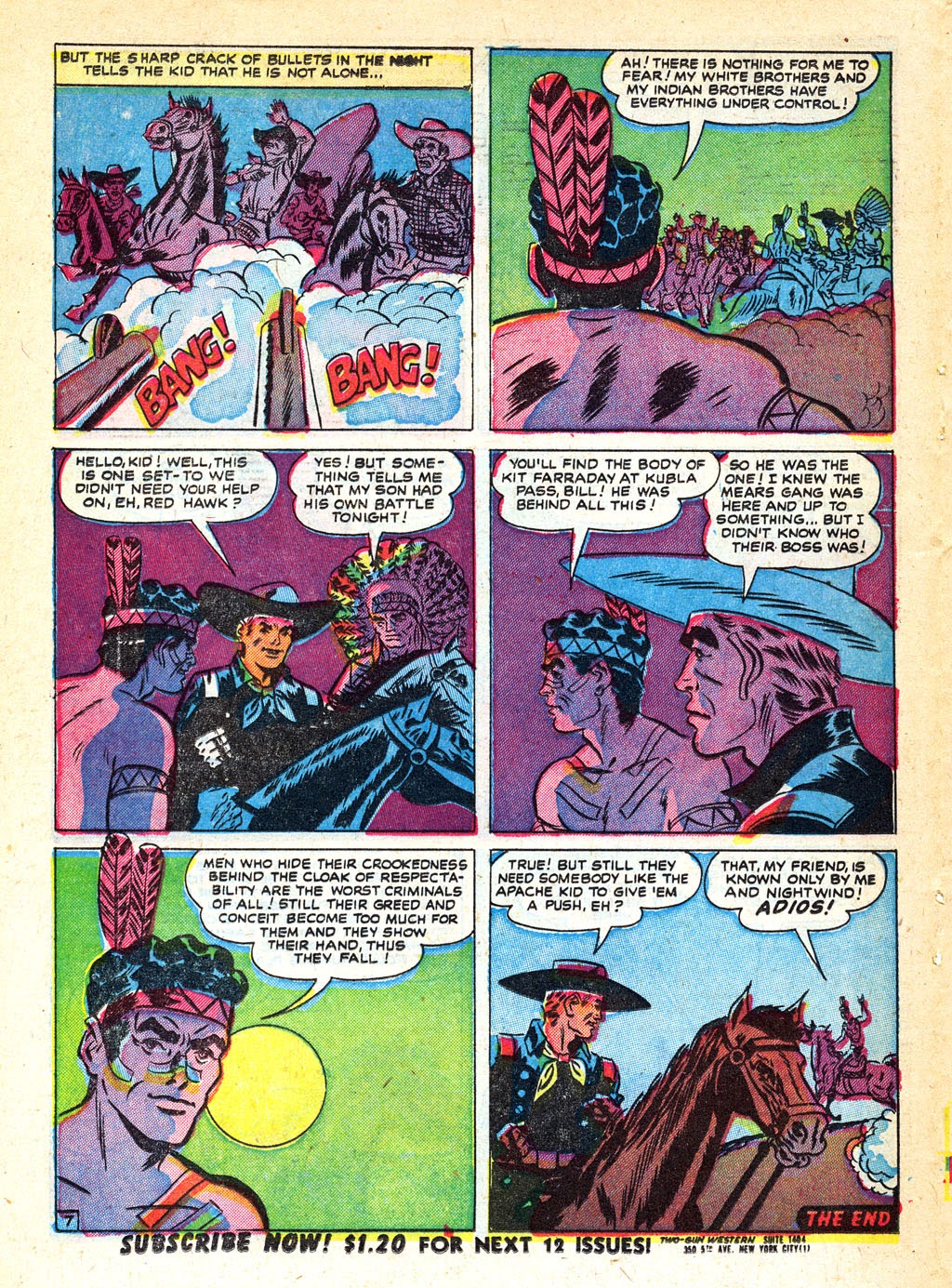Read online Two Gun Western (1950) comic -  Issue #11 - 15