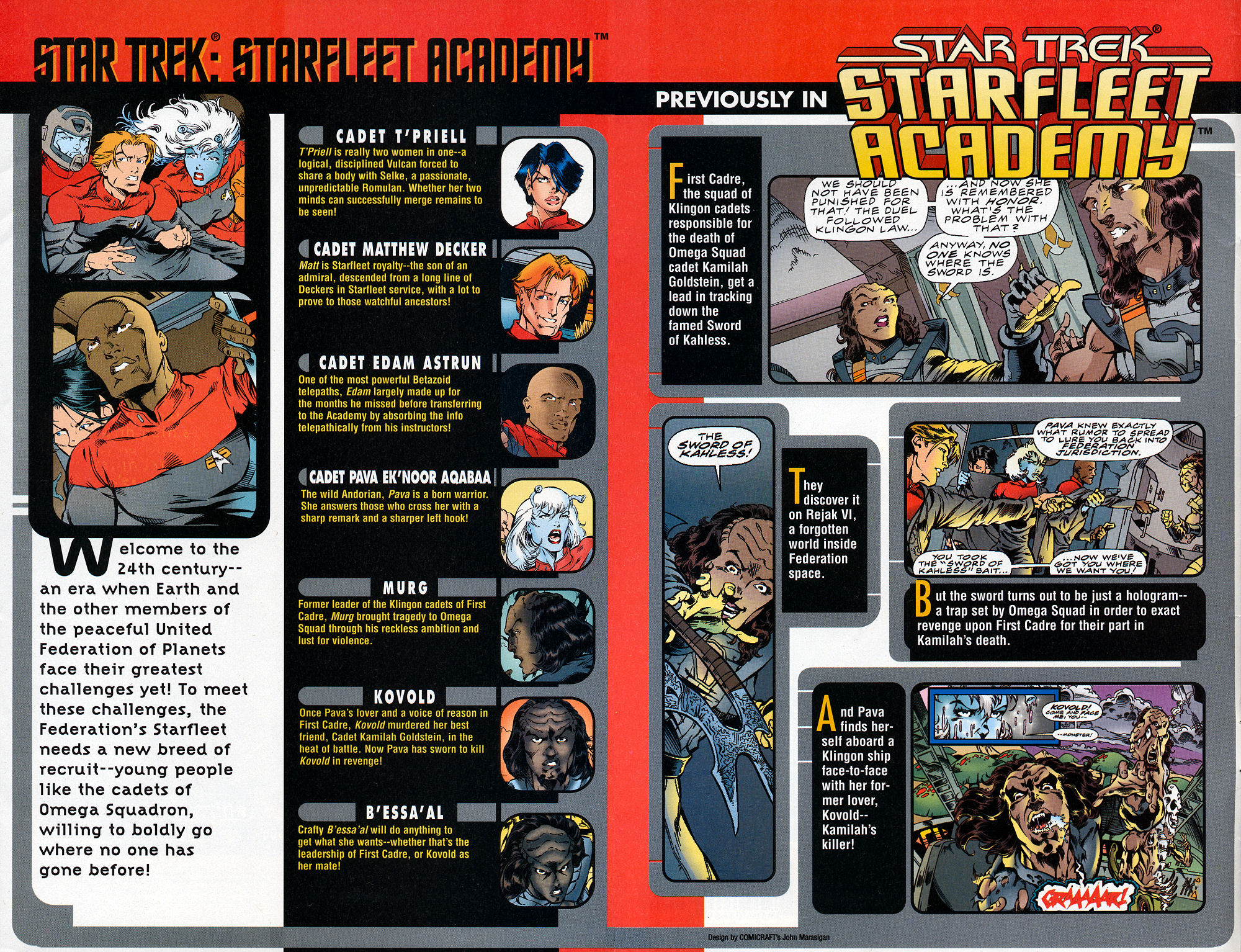 Star Trek: Starfleet Academy (1996) Issue #19 #19 - English 3