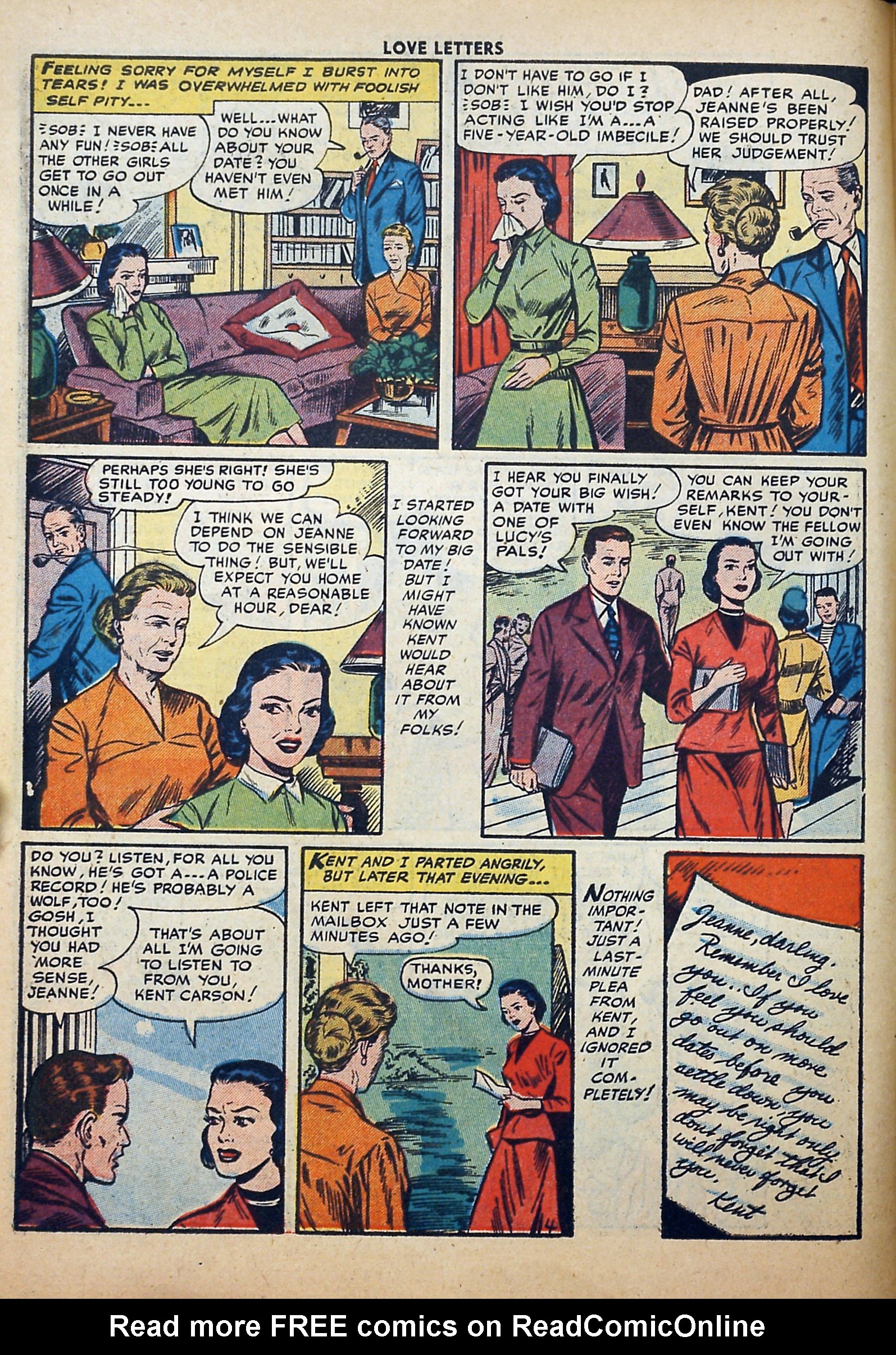 Read online Love Letters comic -  Issue #45 - 6