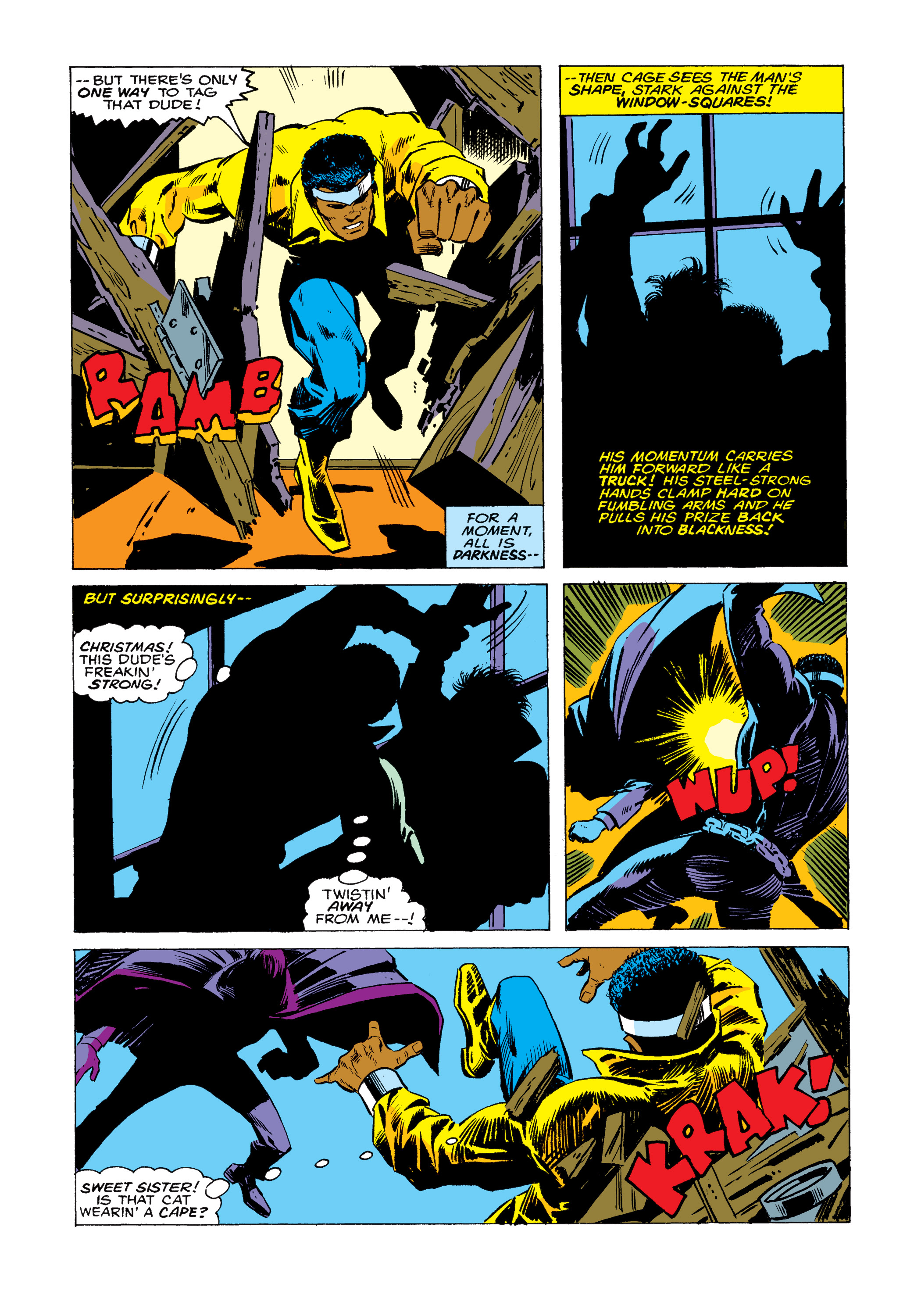 Read online Marvel Masterworks: Luke Cage, Power Man comic -  Issue # TPB 2 (Part 2) - 84