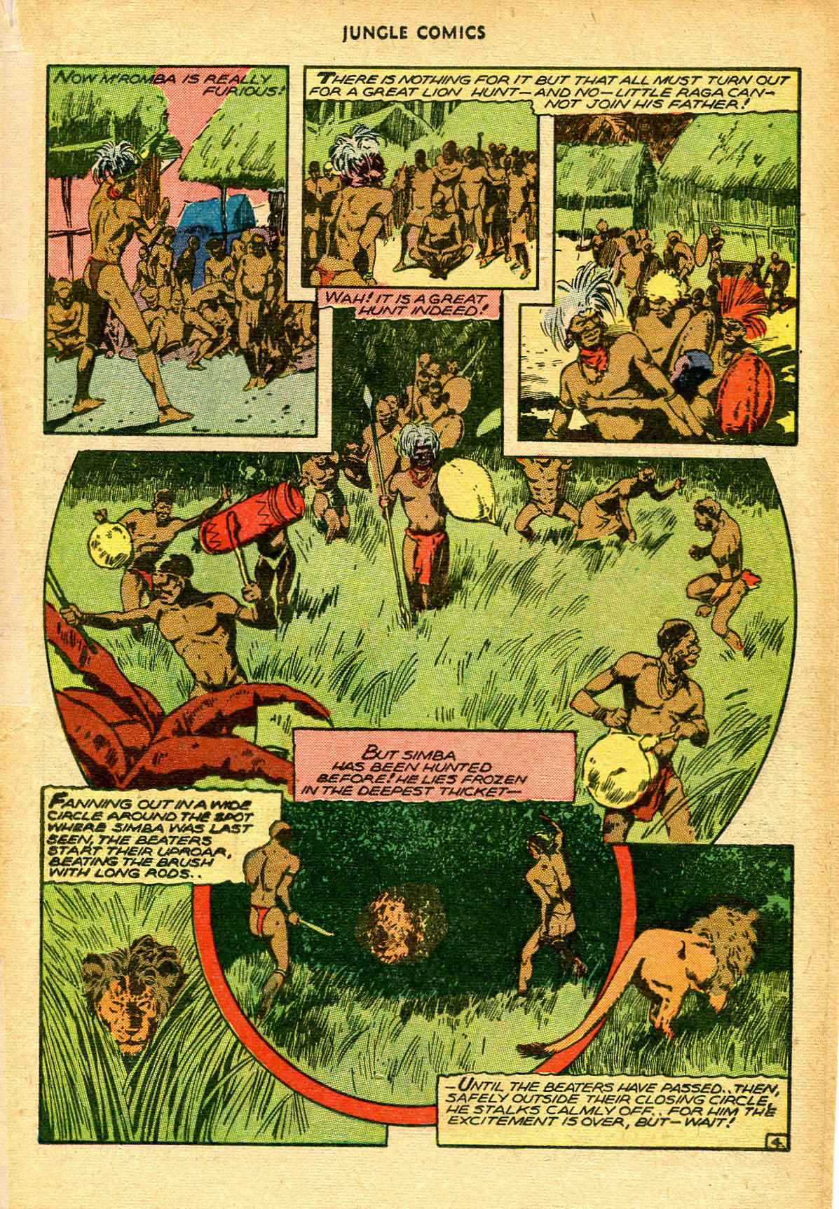 Read online Jungle Comics comic -  Issue #76 - 18