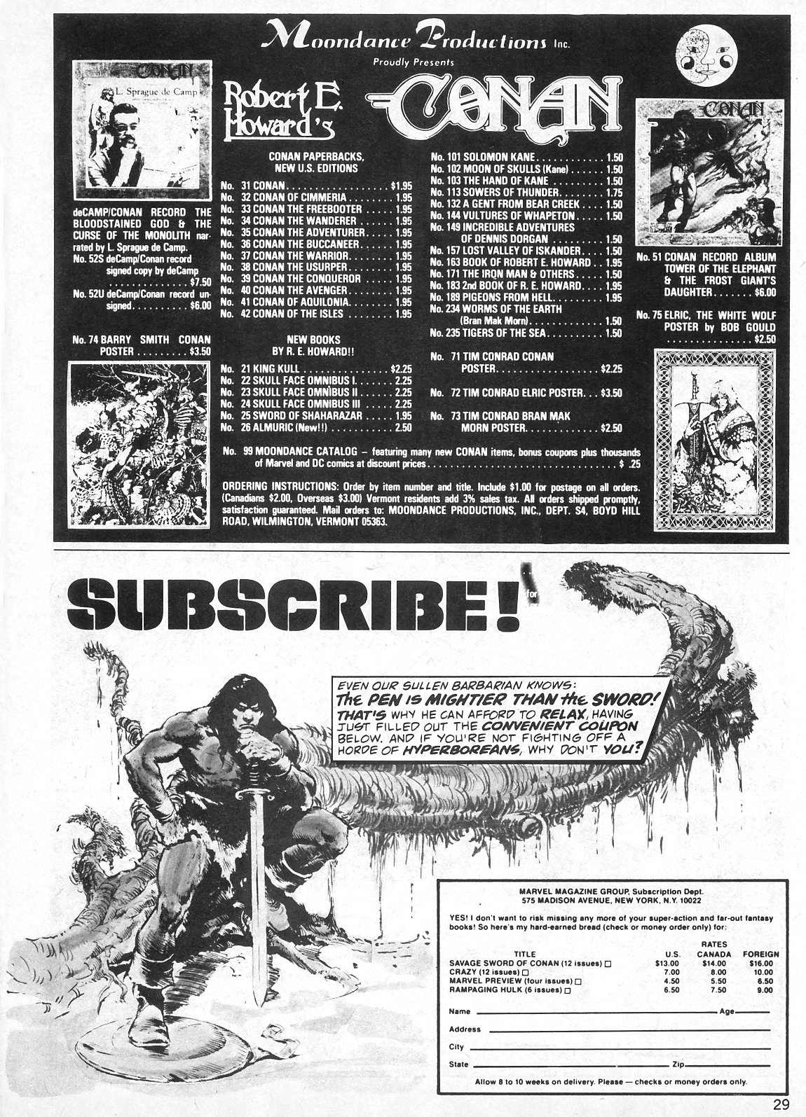 The Savage Sword Of Conan Issue #25 #26 - English 29