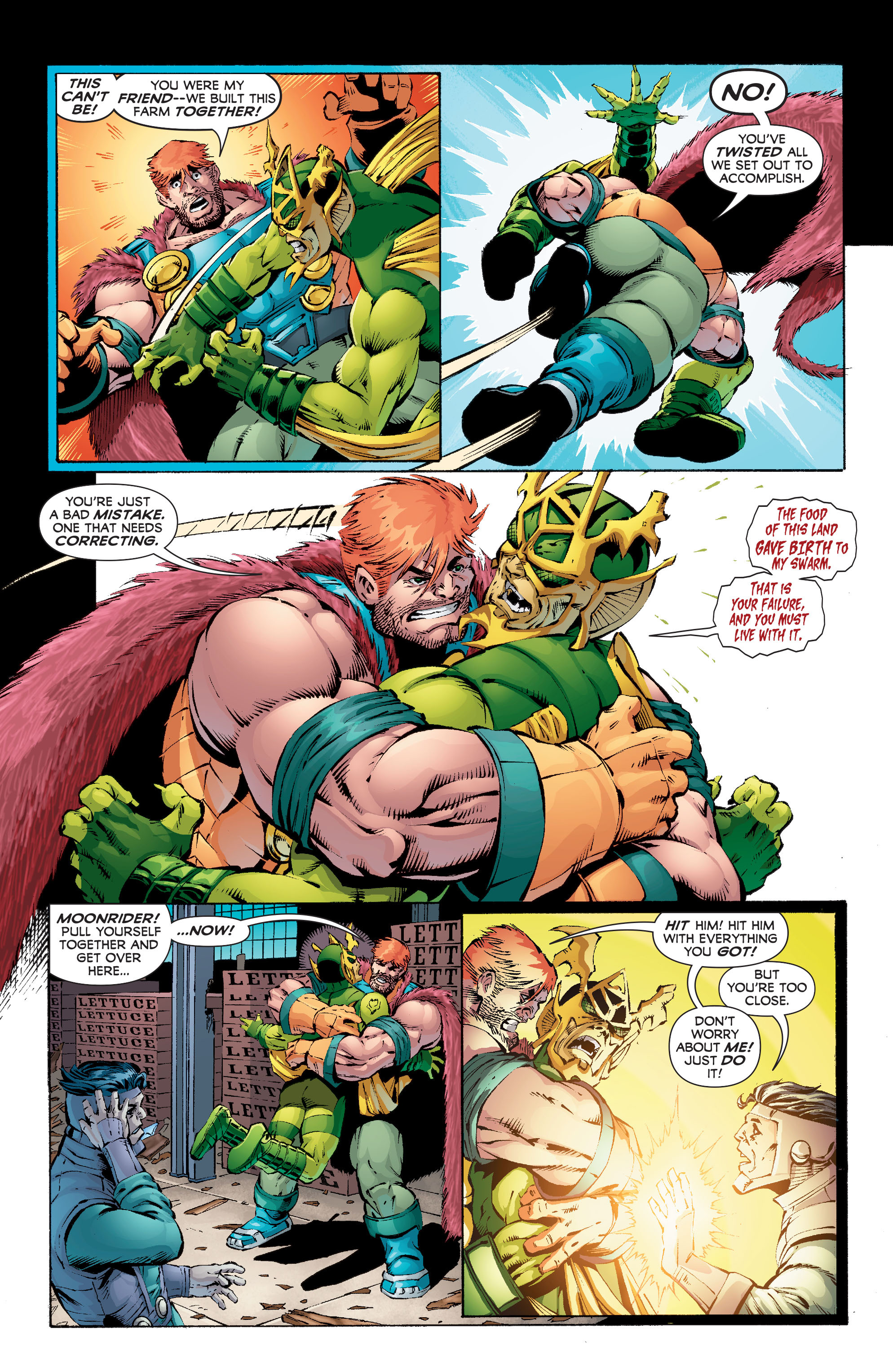 Read online Infinity Man and the Forever People comic -  Issue #3 - 10